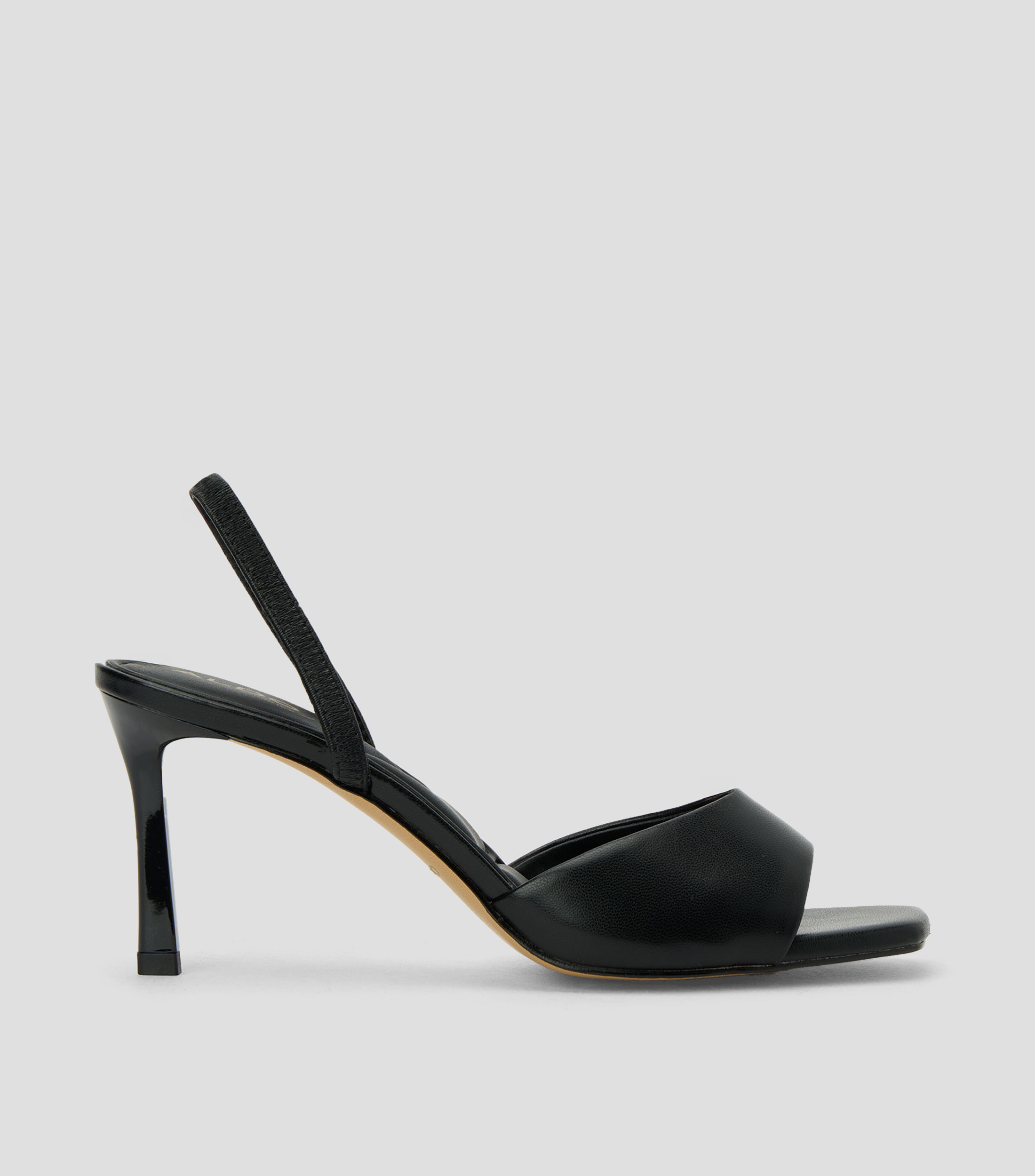 Sandalias con tacón alto y delgado Mujer