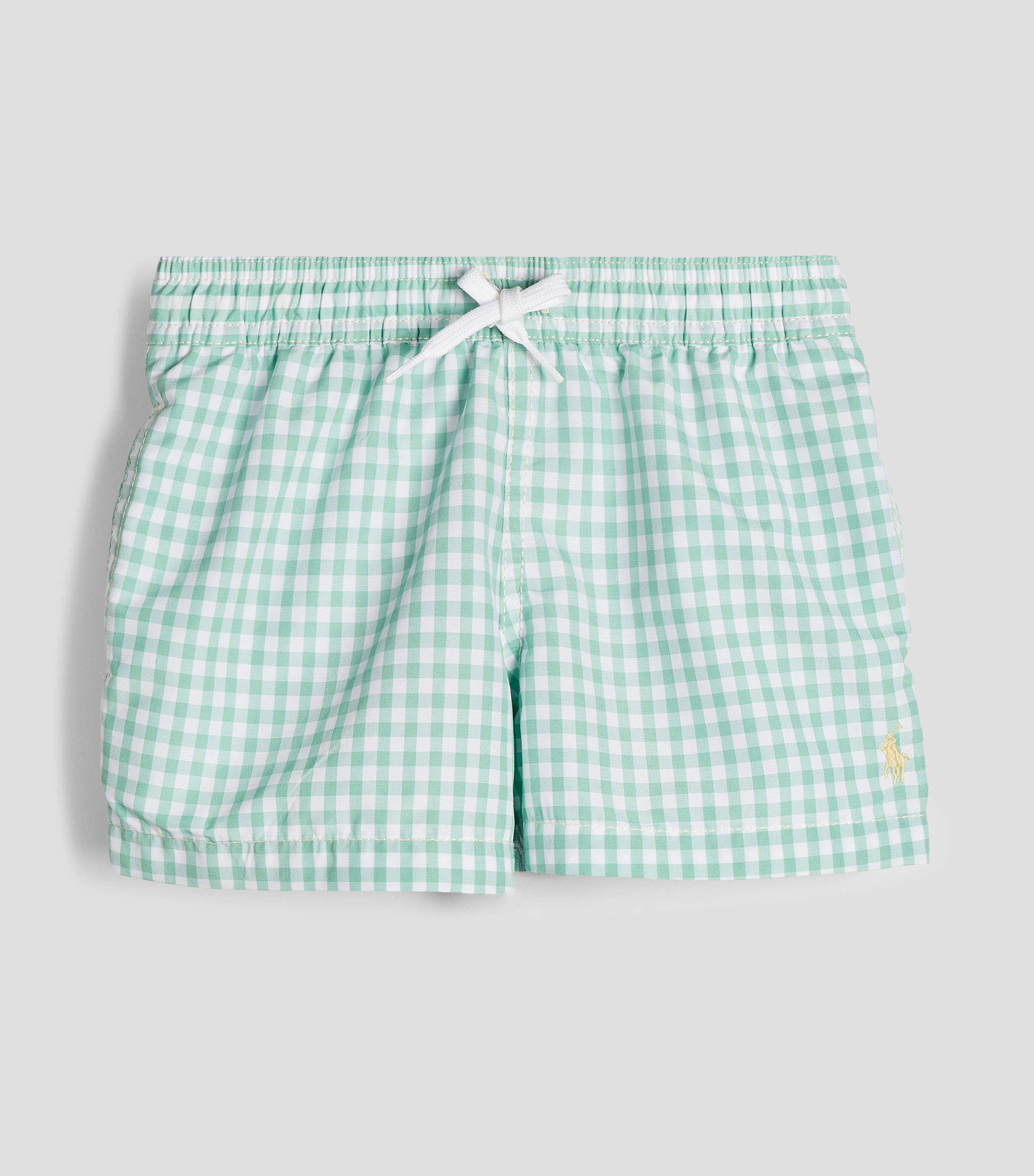 Traje de baño corto cuadros Bebé