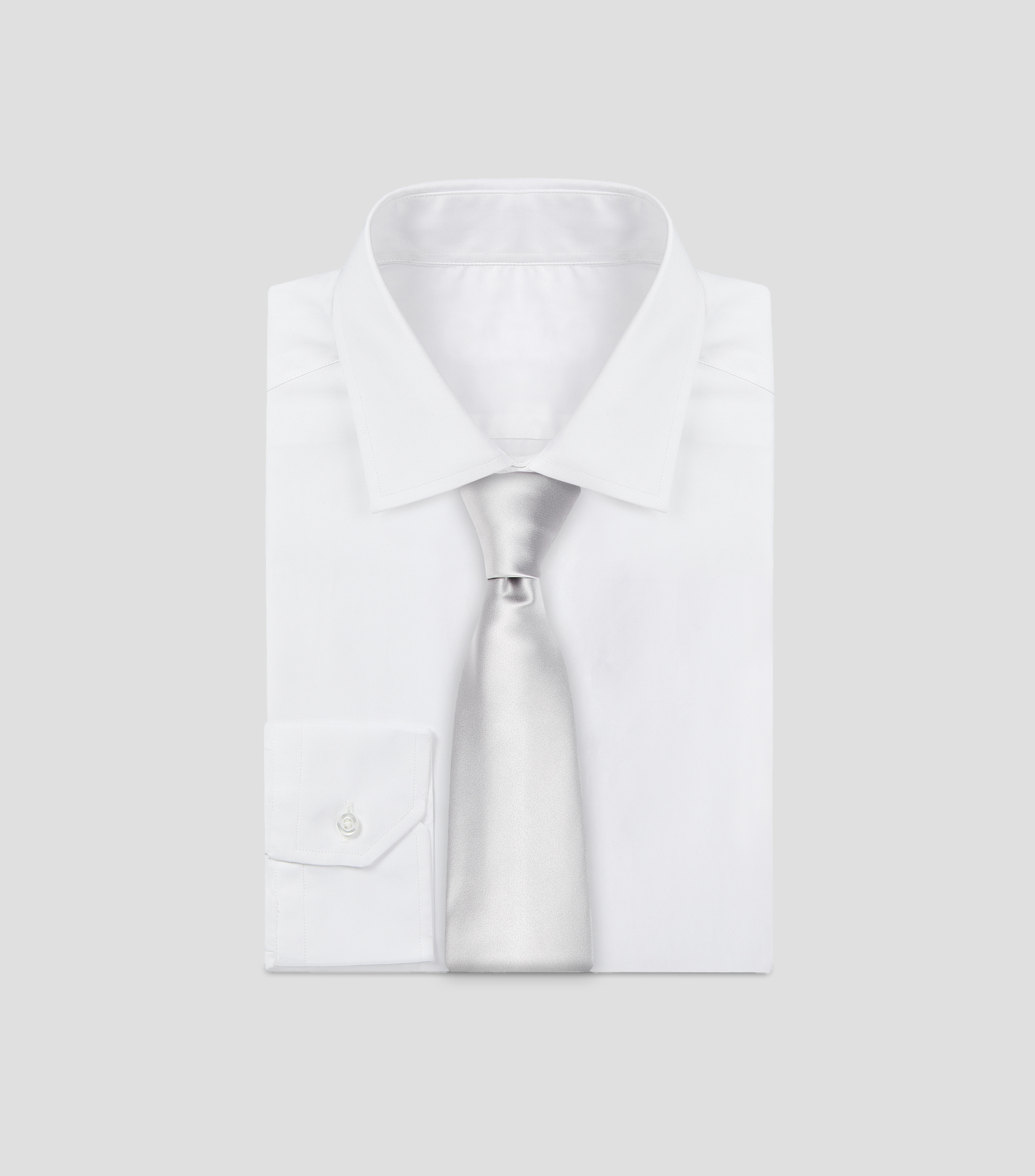 Corbata Ancha de Seda Lisa