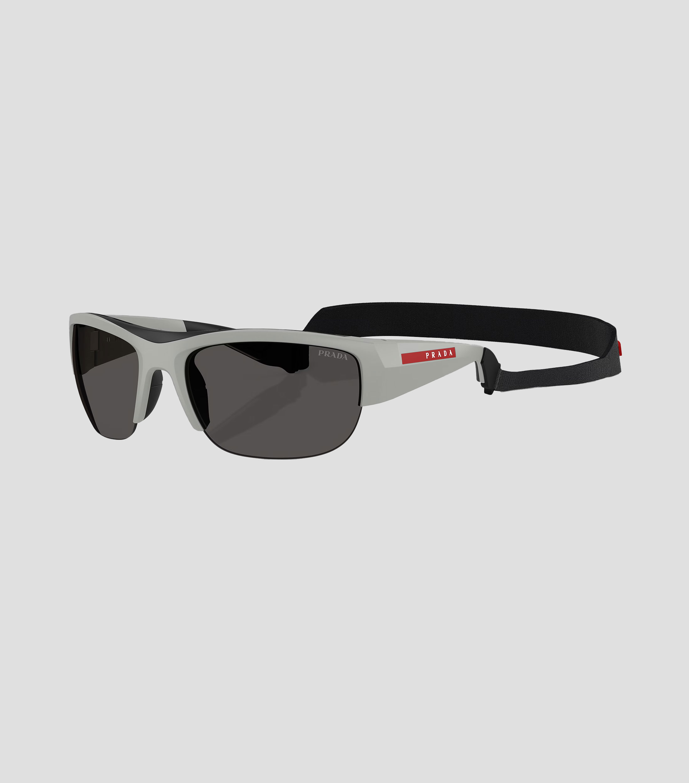 Lentes de sol almohada gris mate Unisex