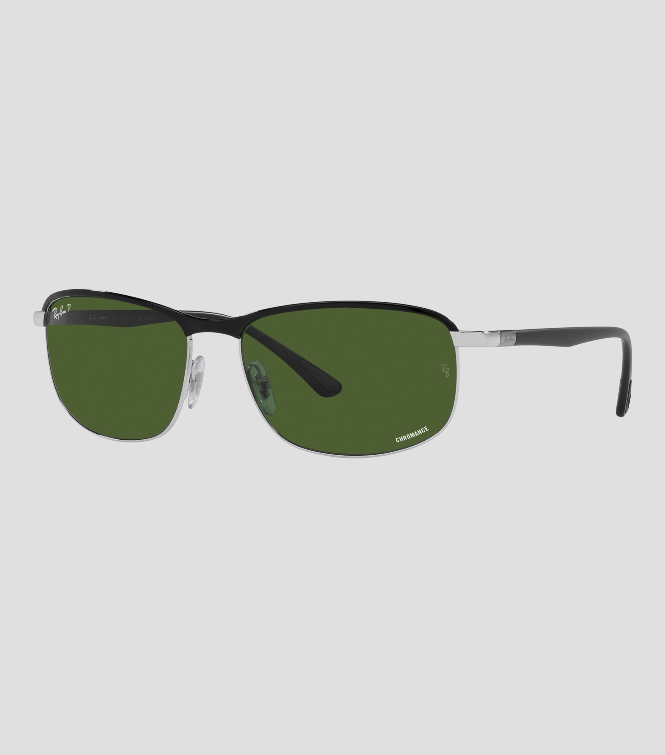 Lentes de sol rectangulares Chromance Hombre