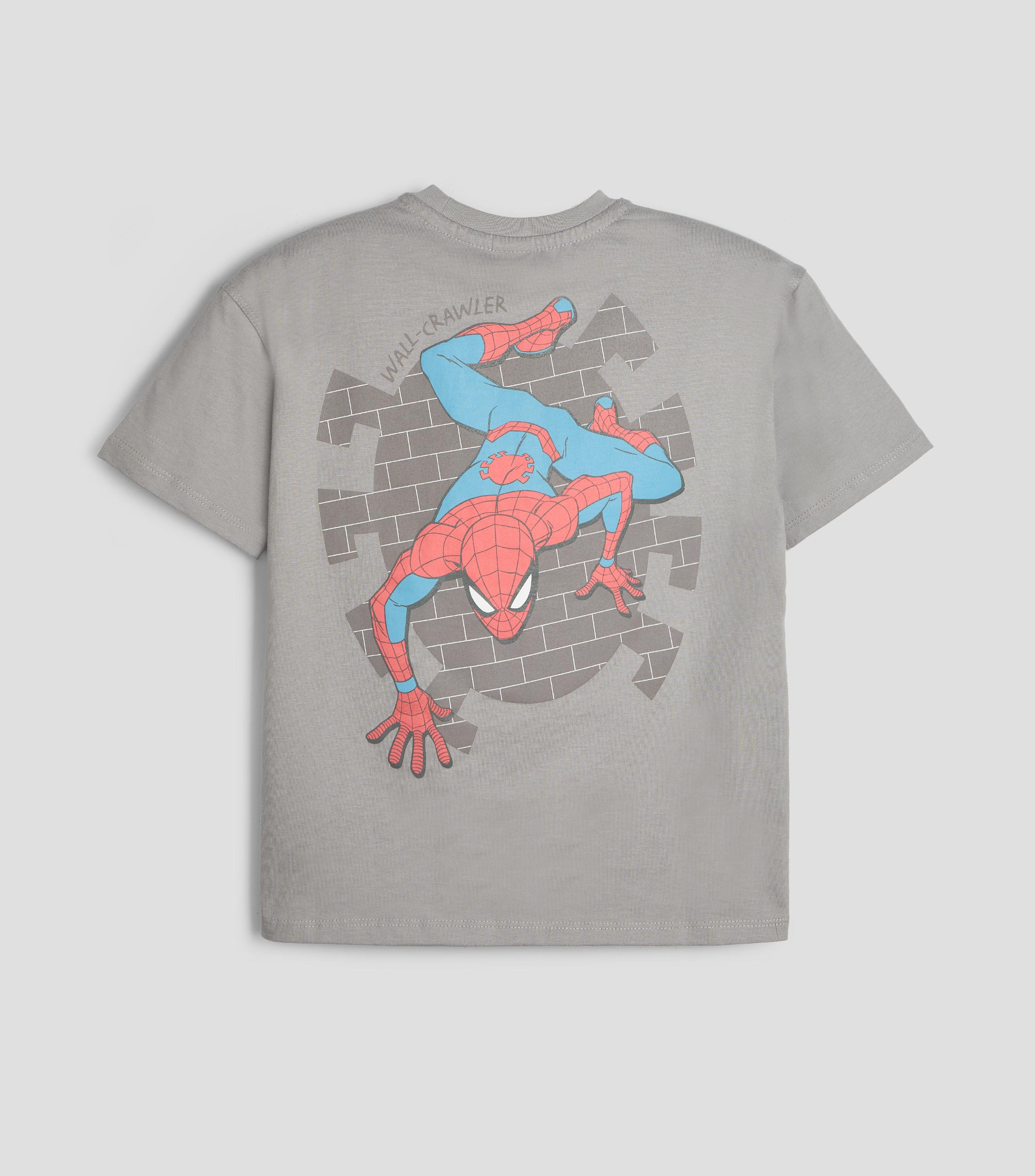 Playera cuello redondo manga corta estampada Niño