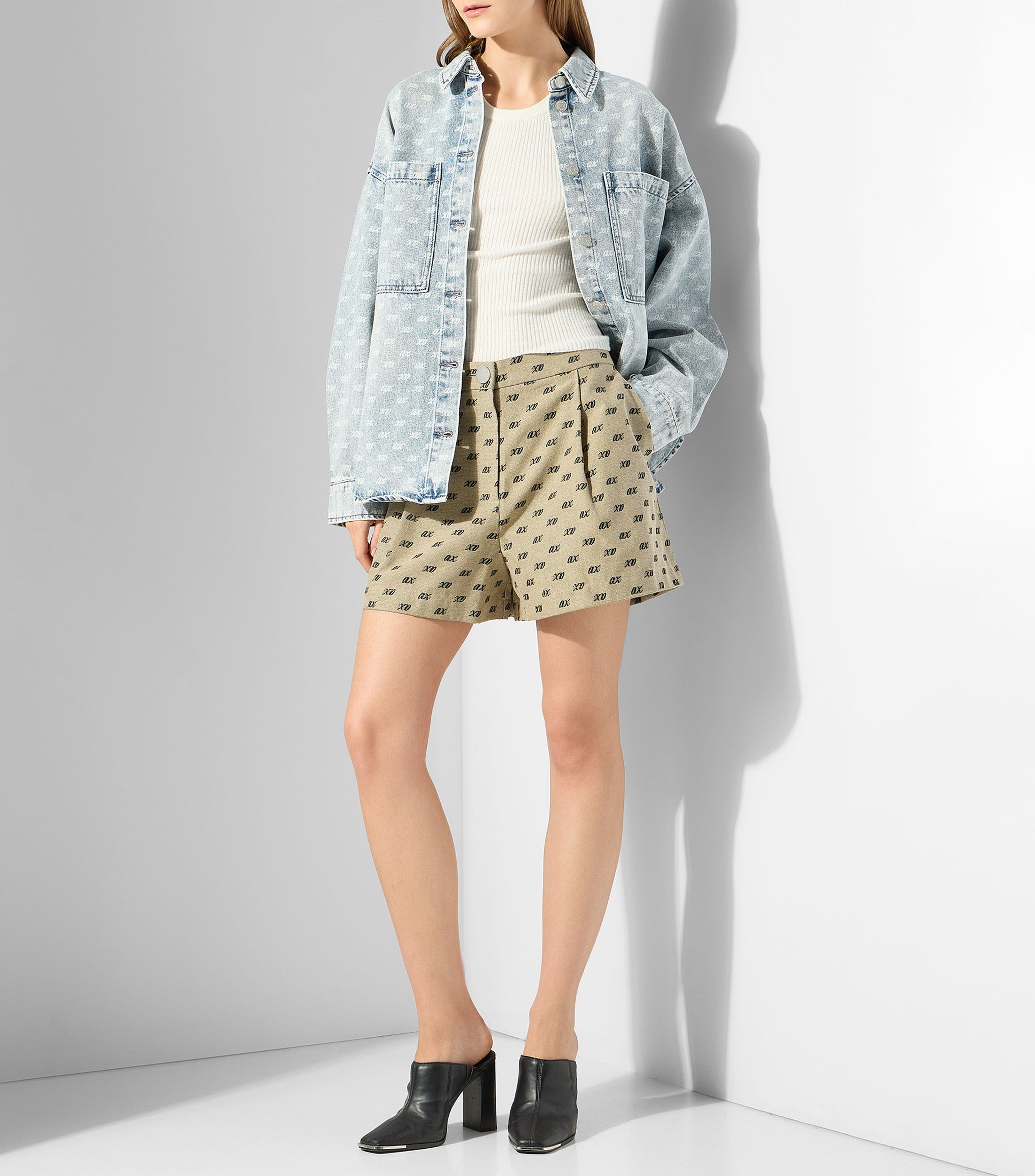 Short estampado Mujer