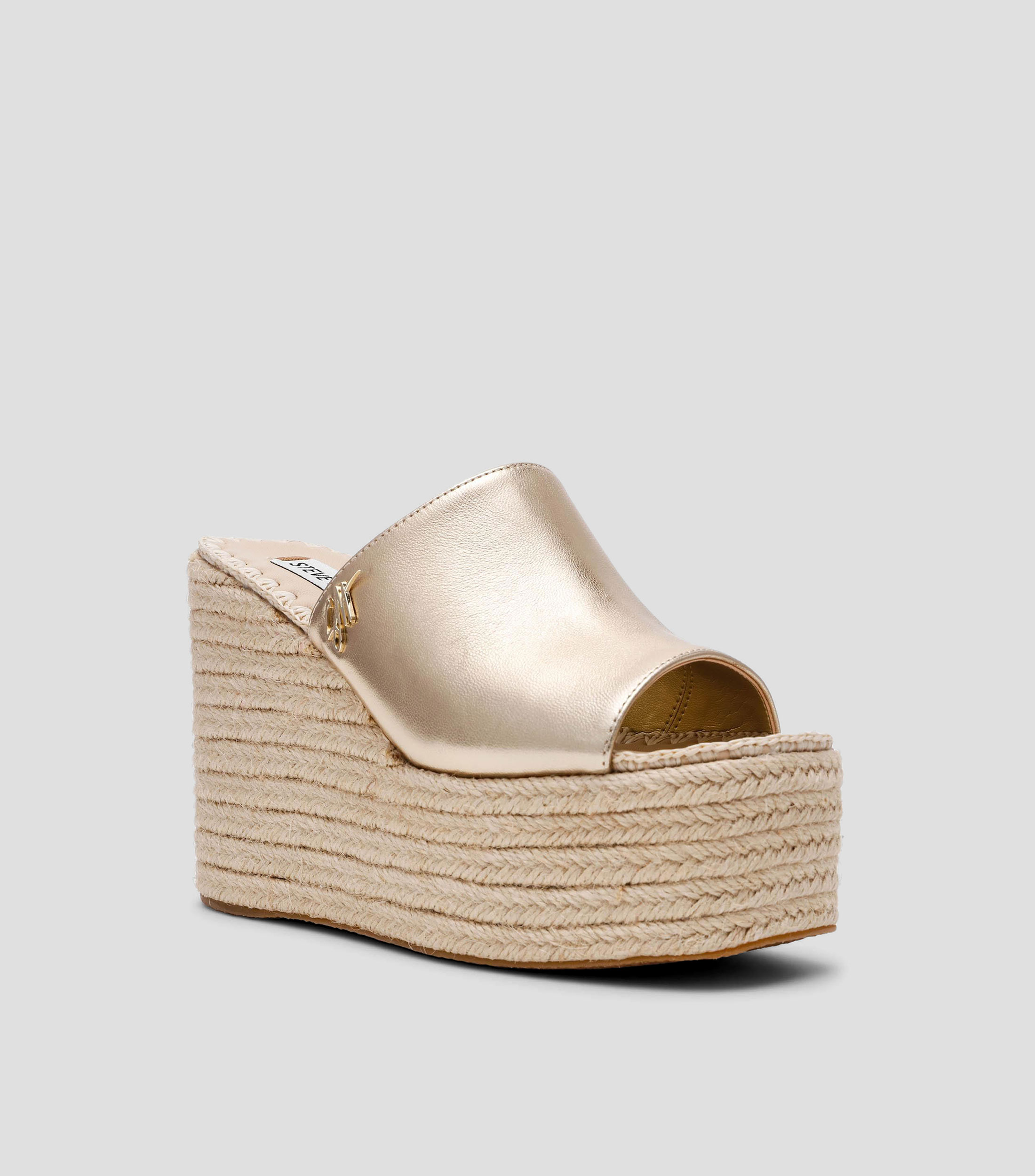 Alpargatas slip on Cruzur con plataforma cuña alta Mujer