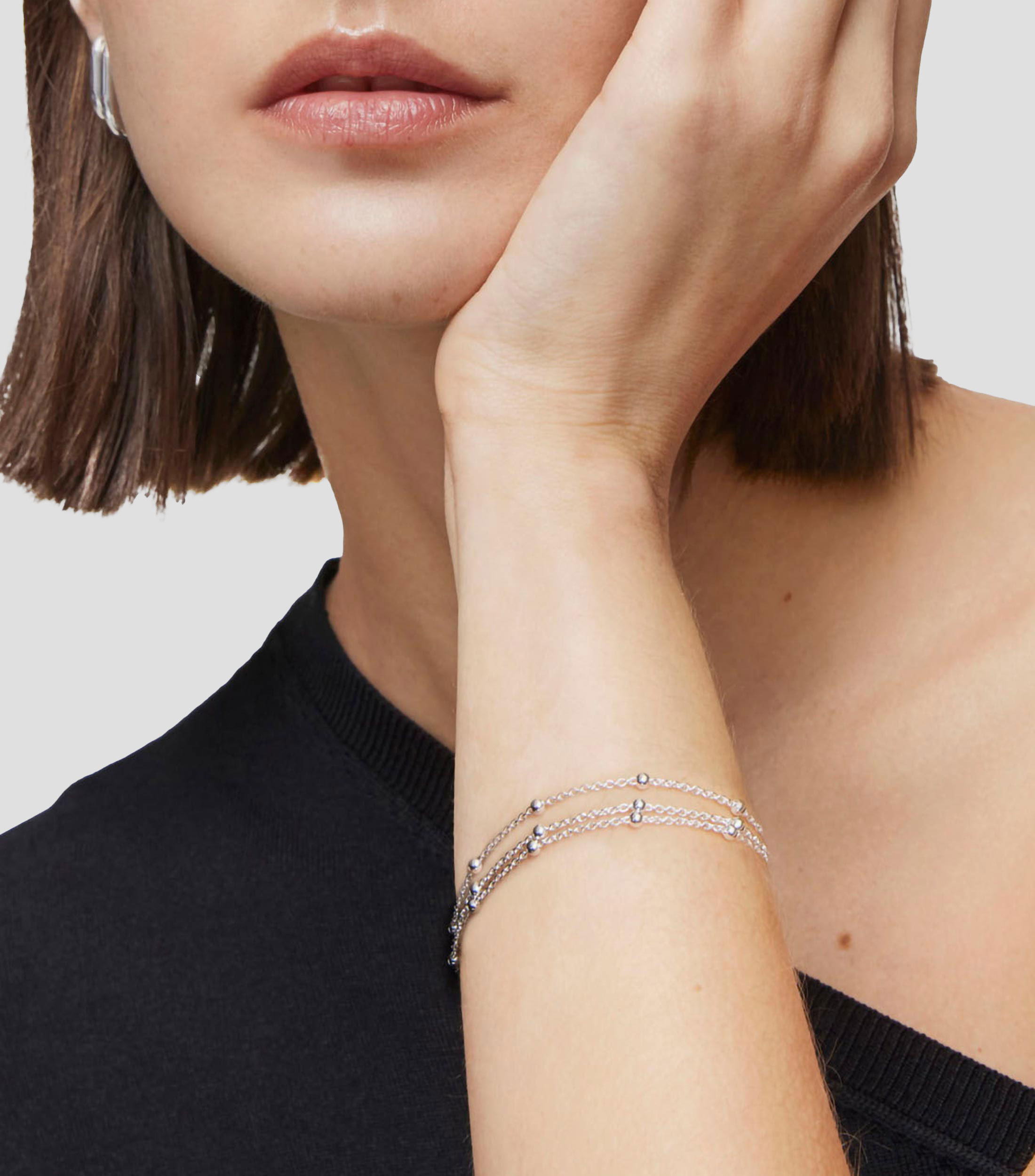 Pulsera Triple Cadena Mujer