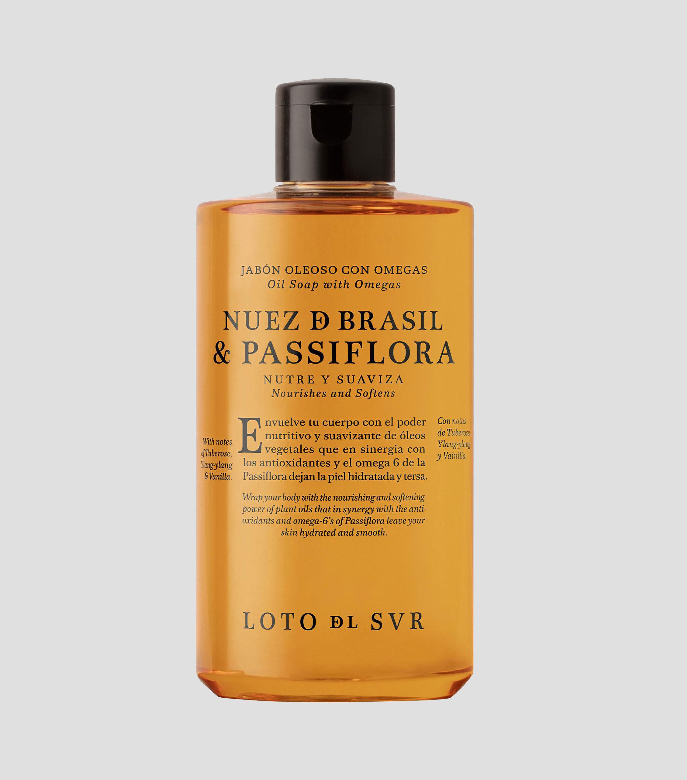 Jabón Oleoso Con Omegas Nuez De Brasil & Passiflora​, 300 ml