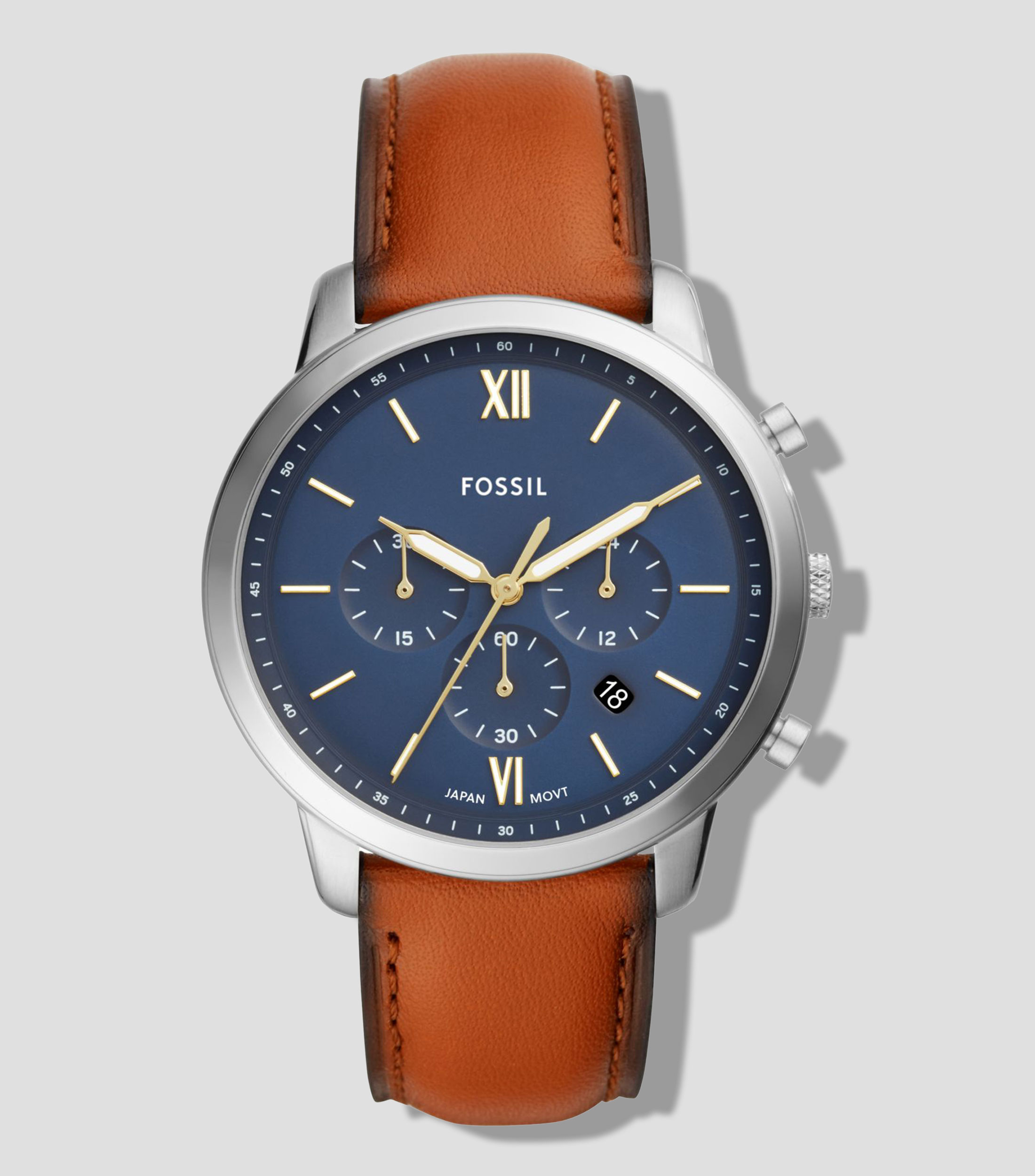 Reloj para Hombre Neutra Chrono Casual Azul, Plateado