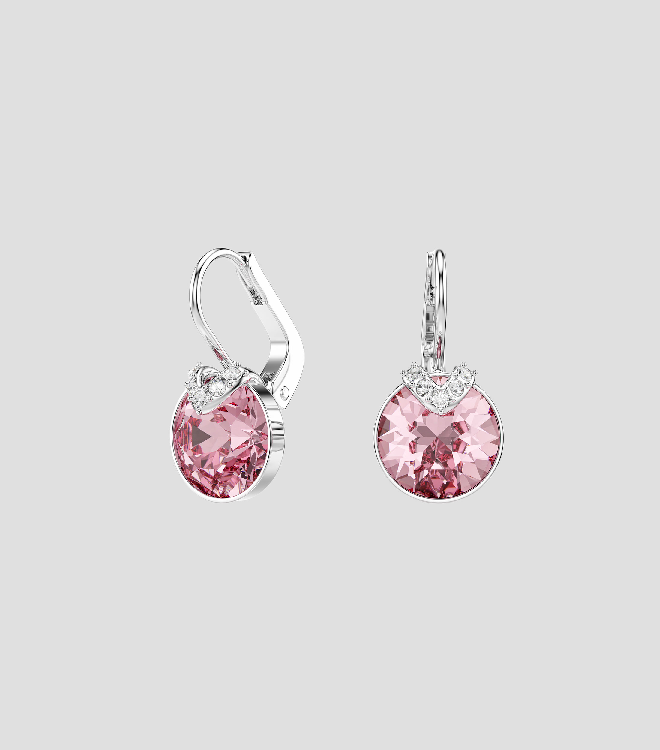 Aretes con cristales Mujer