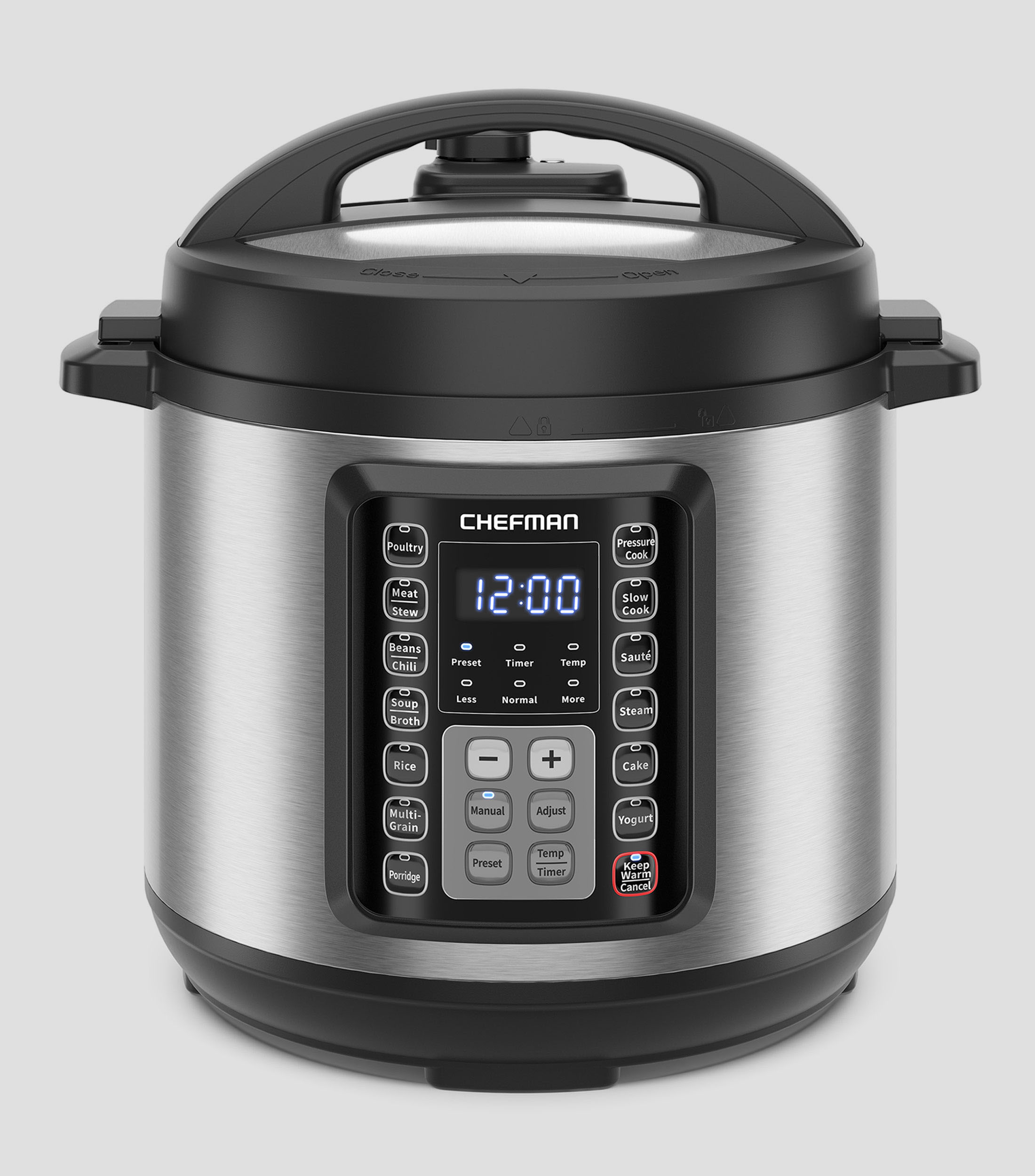 Olla de Presion Electrica Programable en acero inoxidable 5.6 L