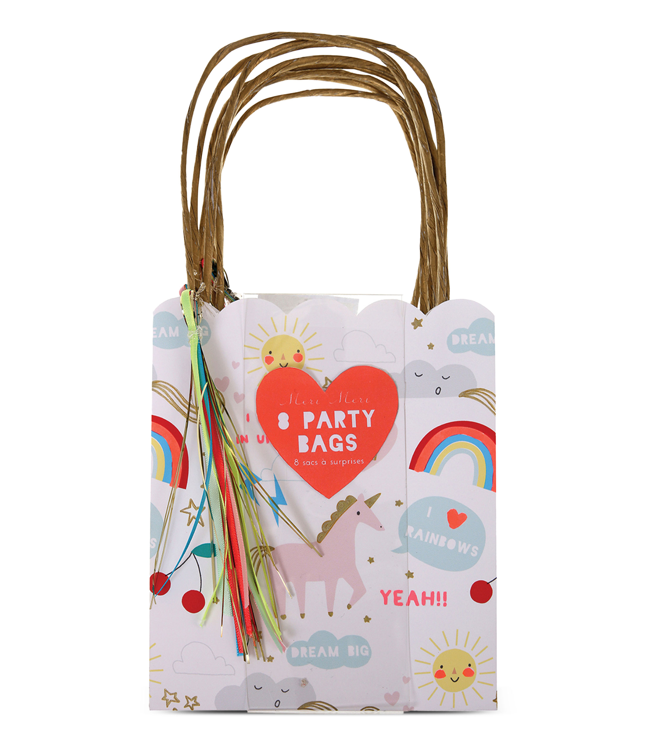 Bolsas para cumpleaños I Believe in Unicorns