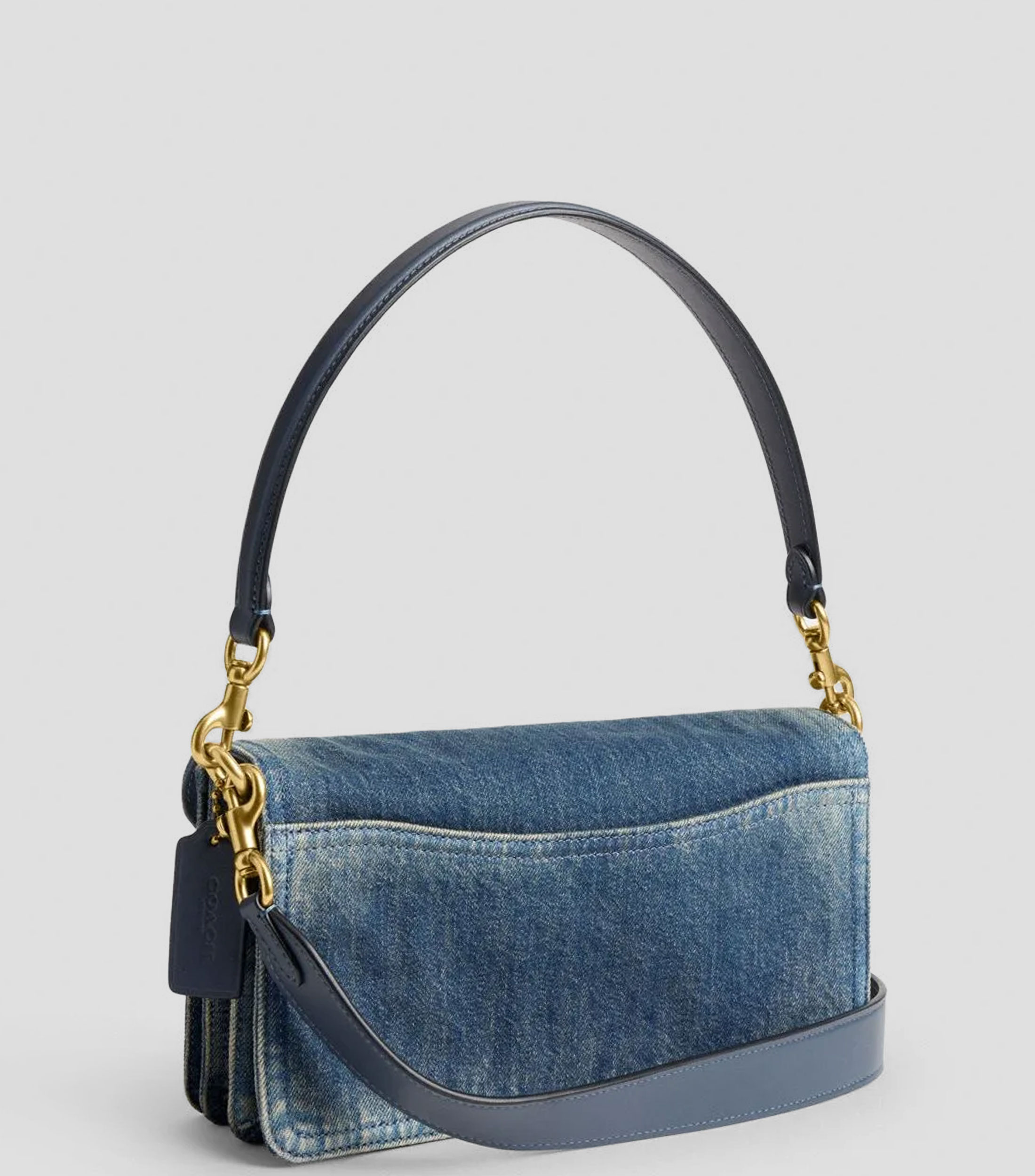 Bolsa shoulder azul Tabby 26 lisa Mujer