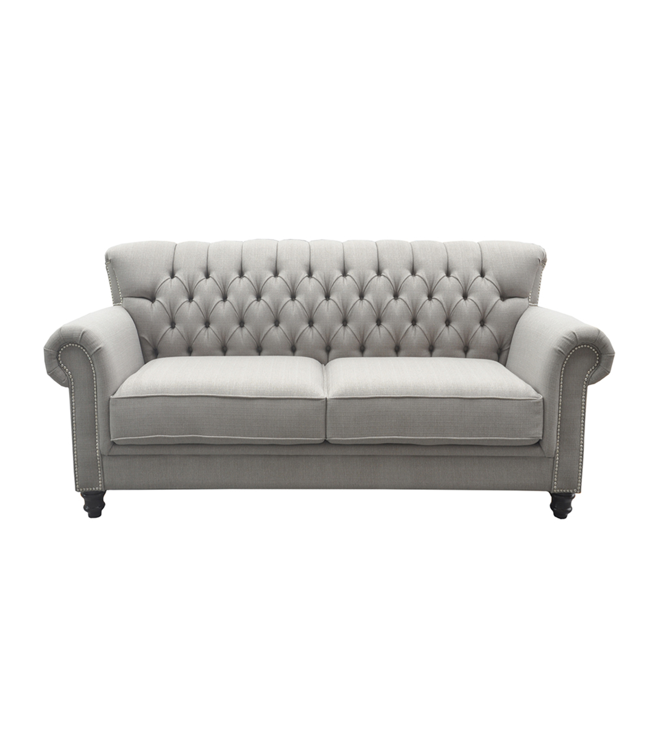 Liz Muebles Love Seat Hudson Gris - El Palacio de Hierro