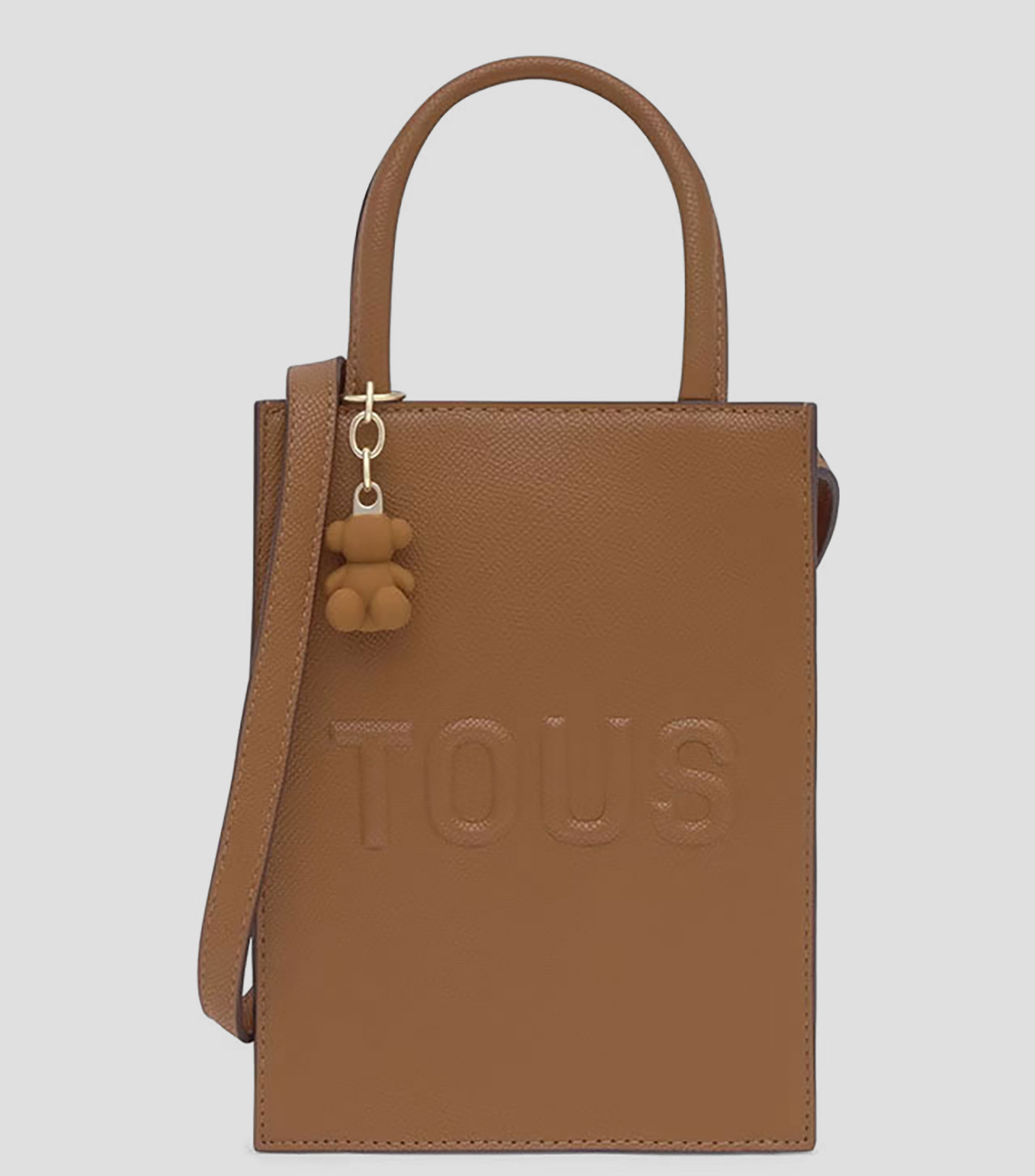 Minibolsa Satchel Brenda con logo Mujer