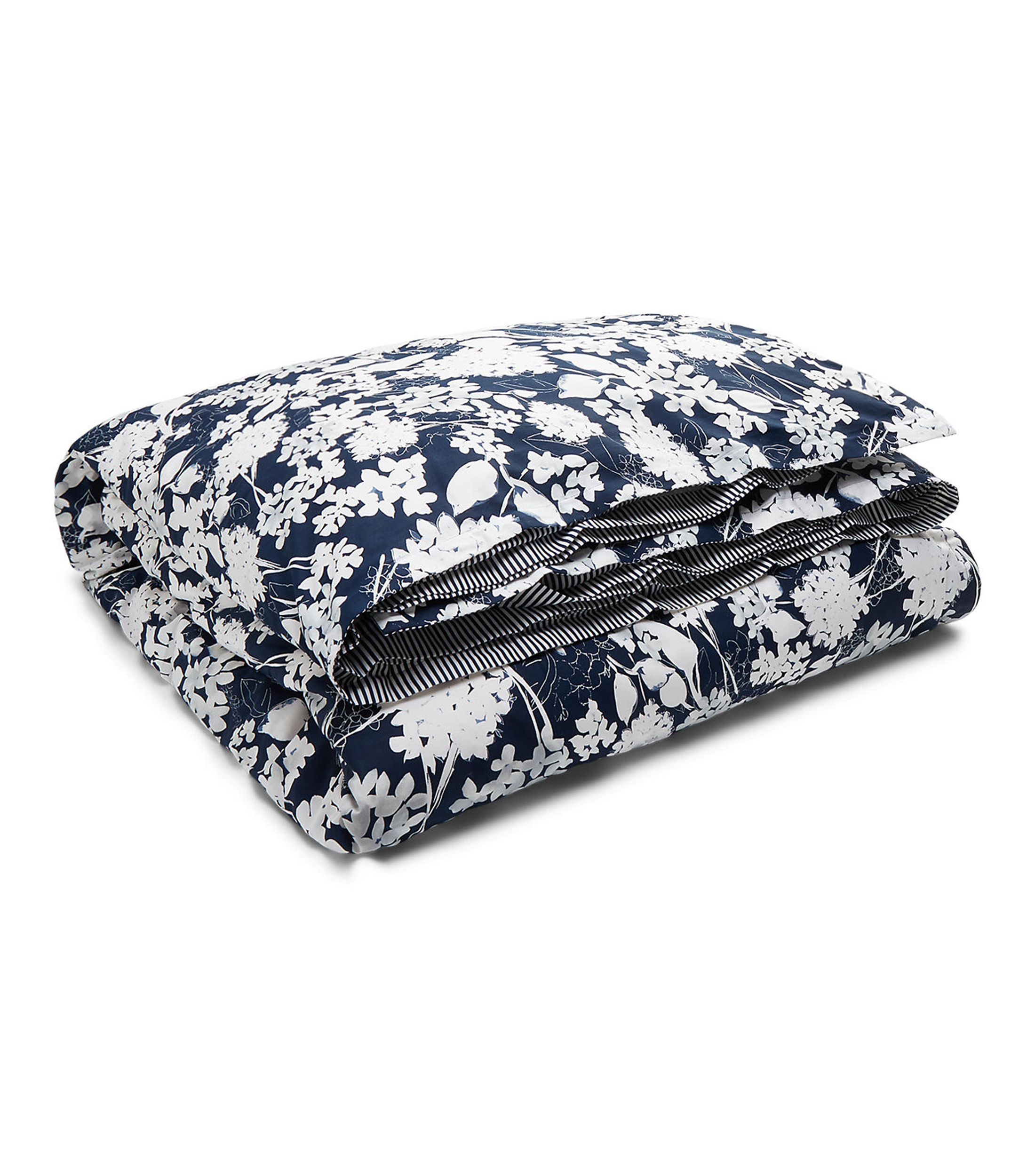 Lauren Ralph Lauren Reese King Size Floral Comforter Set Navy, White