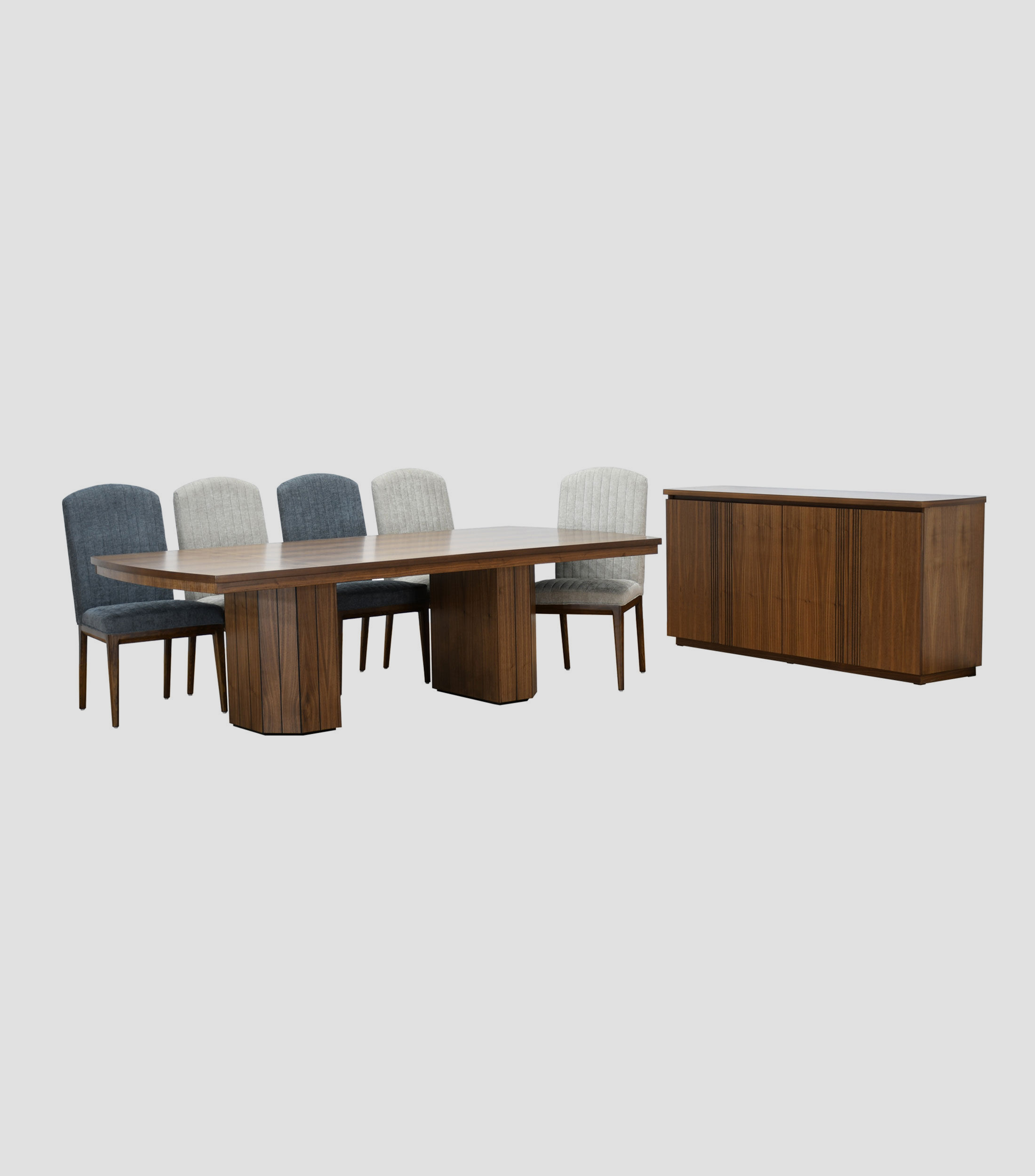 Silla para comedor Padua gris