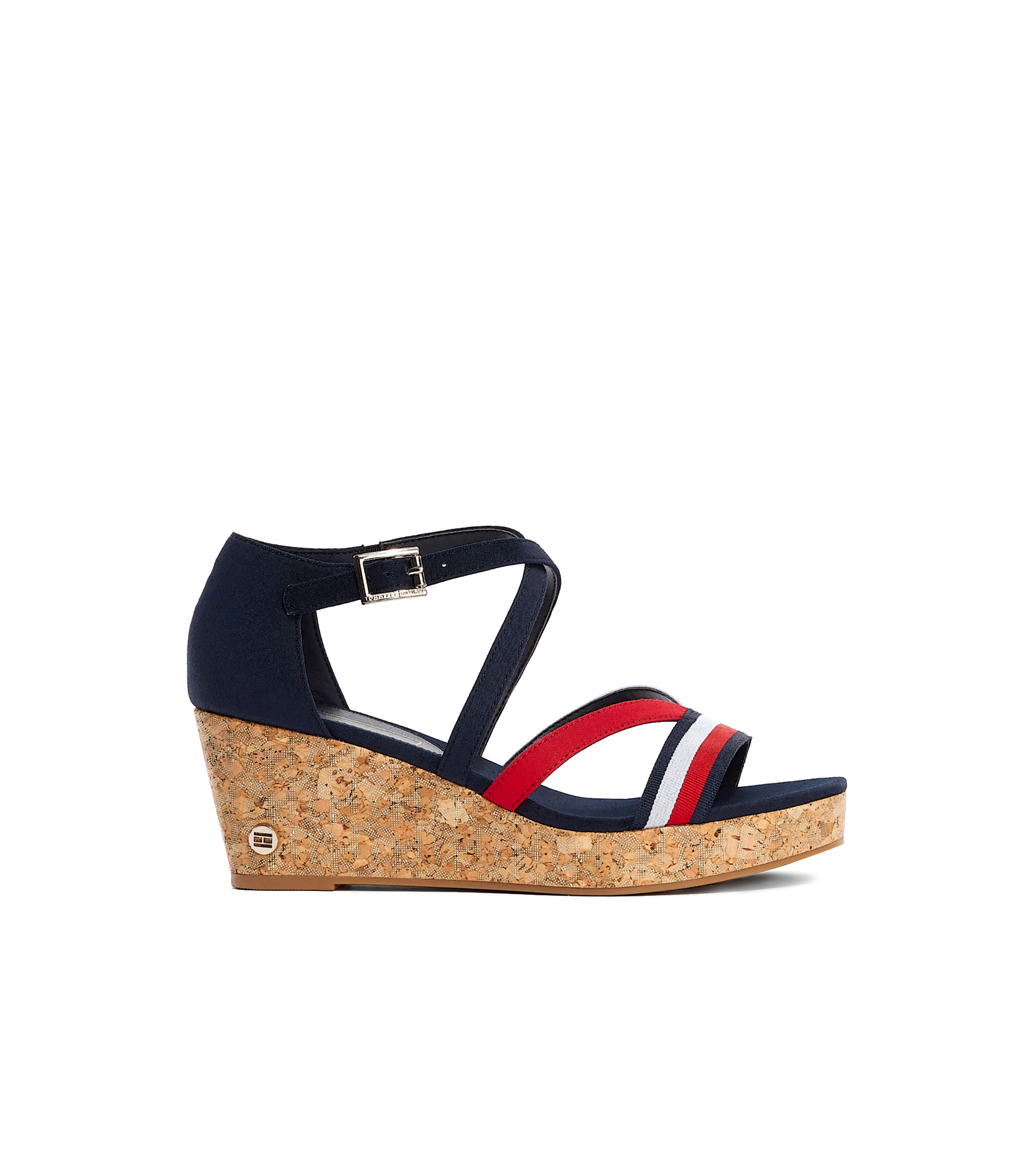 Tommy Hilfiger Sandalias con tacón medio de cuña Mujer - El Palacio de