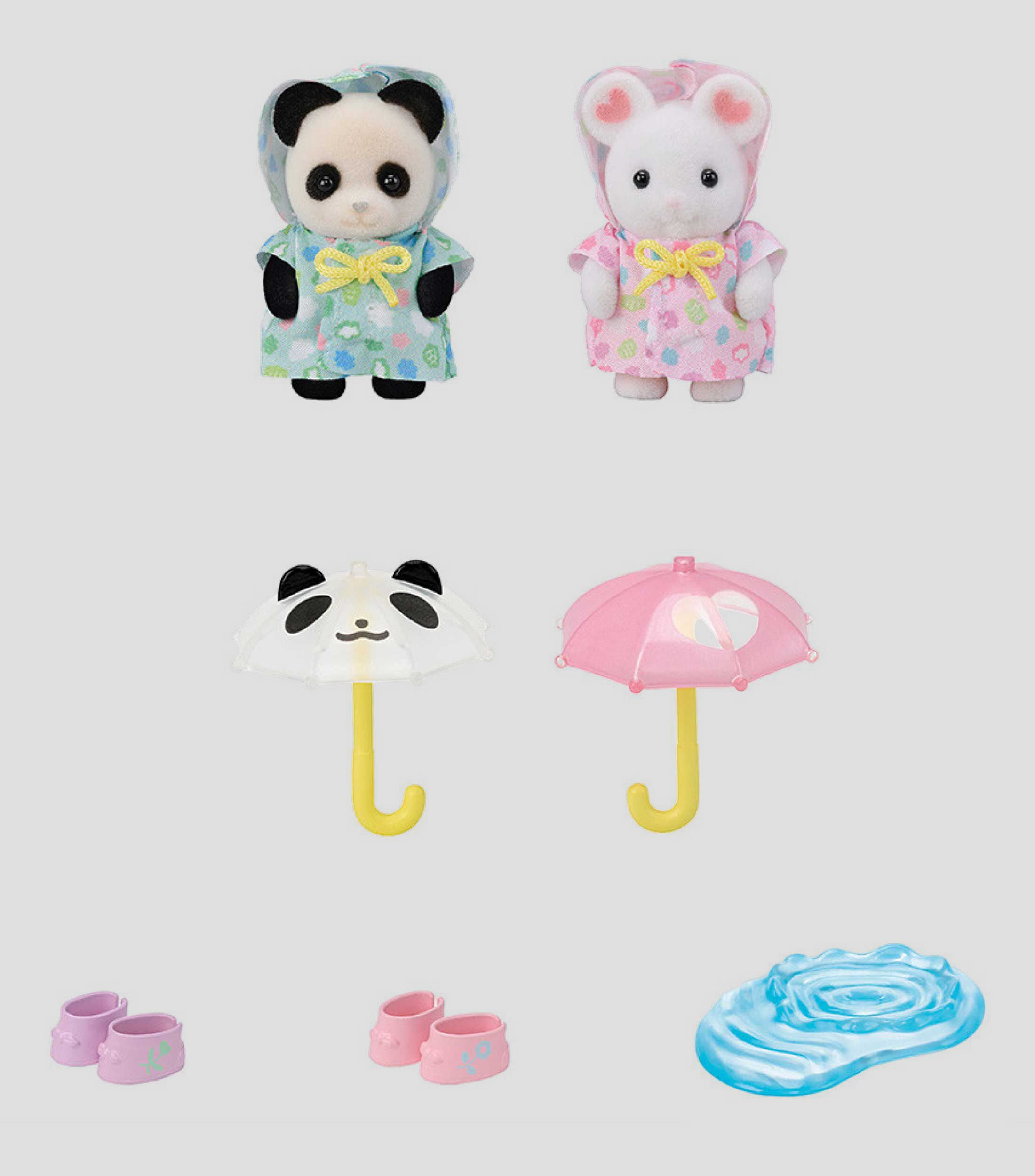 Playset Nursery Friends - Rainy Day Duo