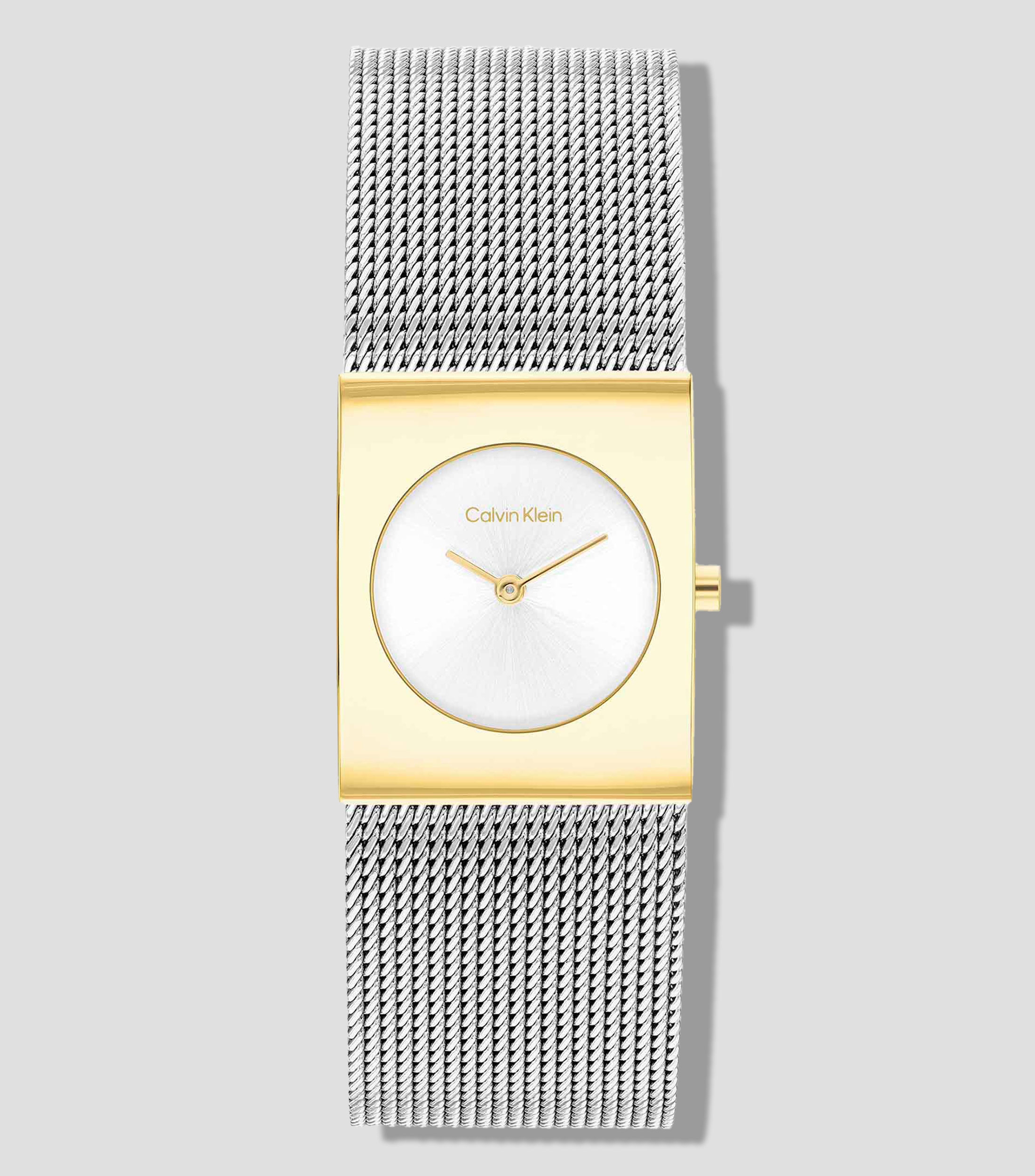 Reloj para Mujer CK Pulse casual plateado, dorado
