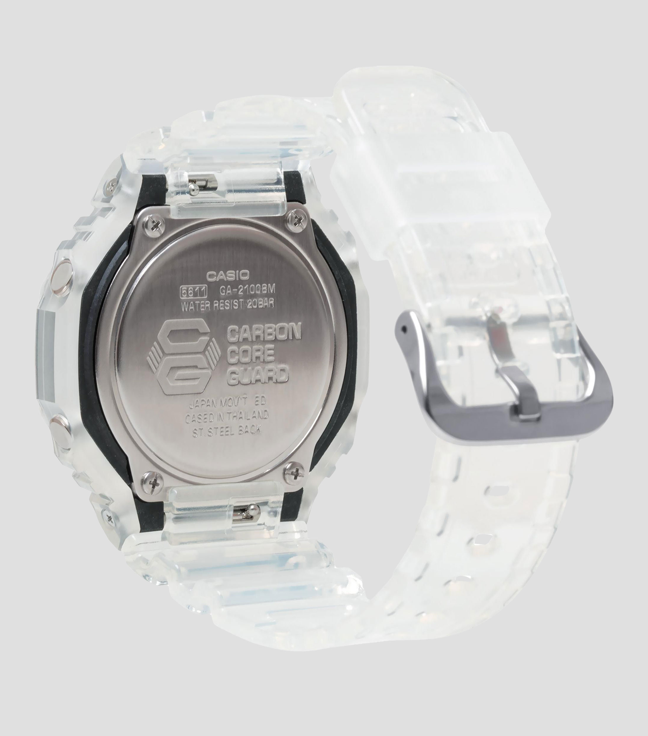 Reloj para Hombre G-Shock Bright Metallic casual transparente