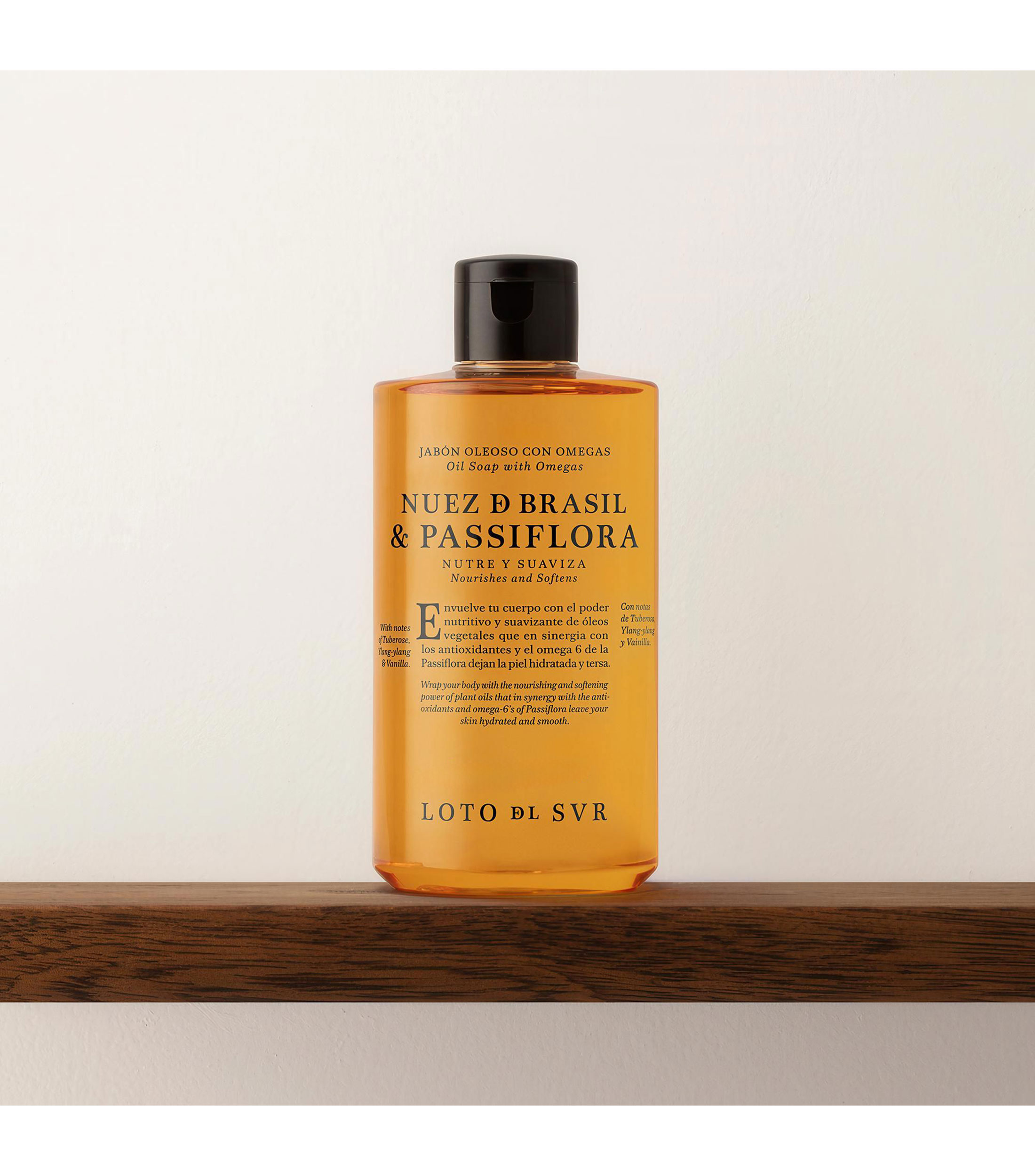 Jabón Oleoso Con Omegas Nuez De Brasil & Passiflora​, 300 ml