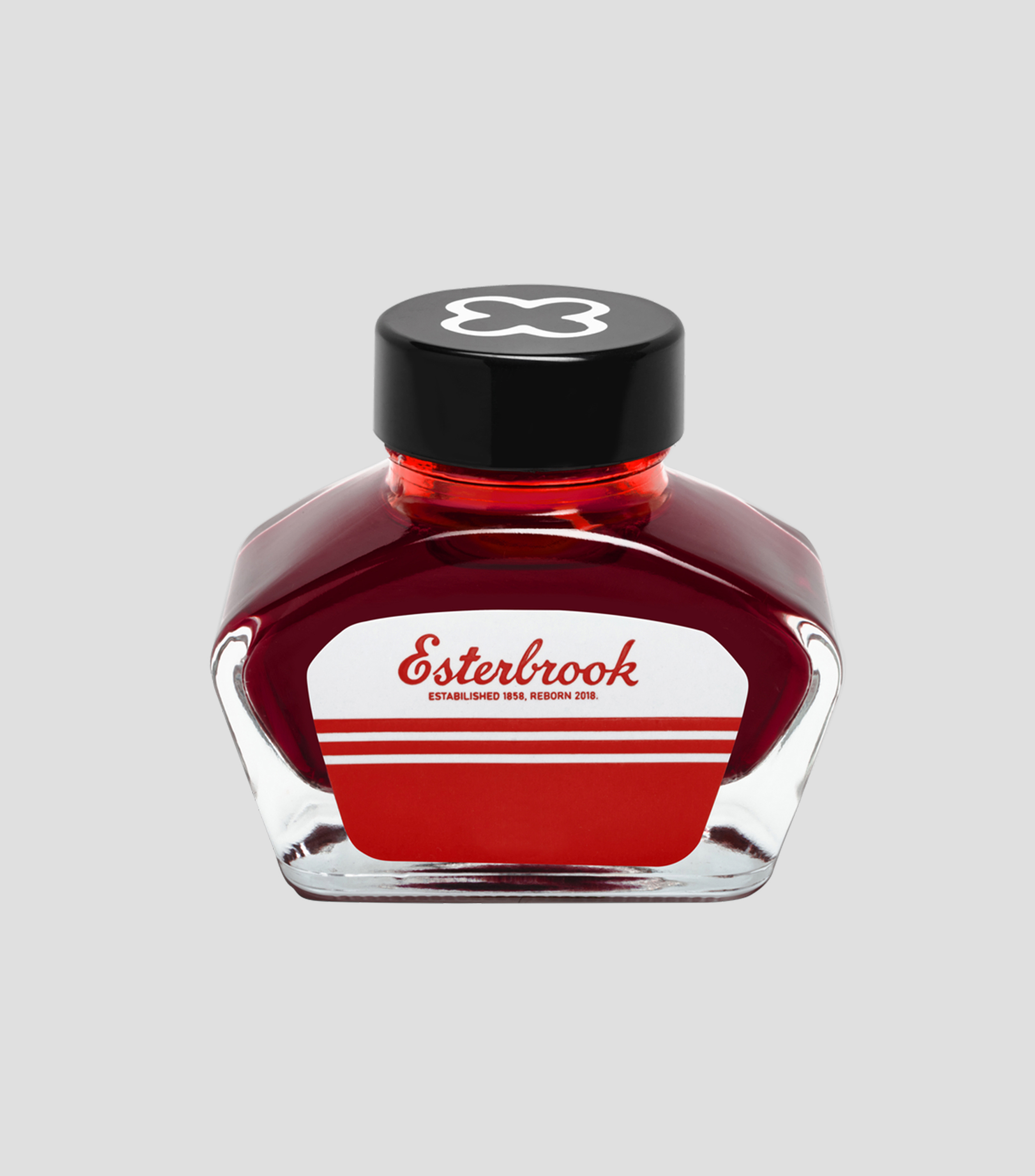 Frasco De Tinta Rojo Escarlata