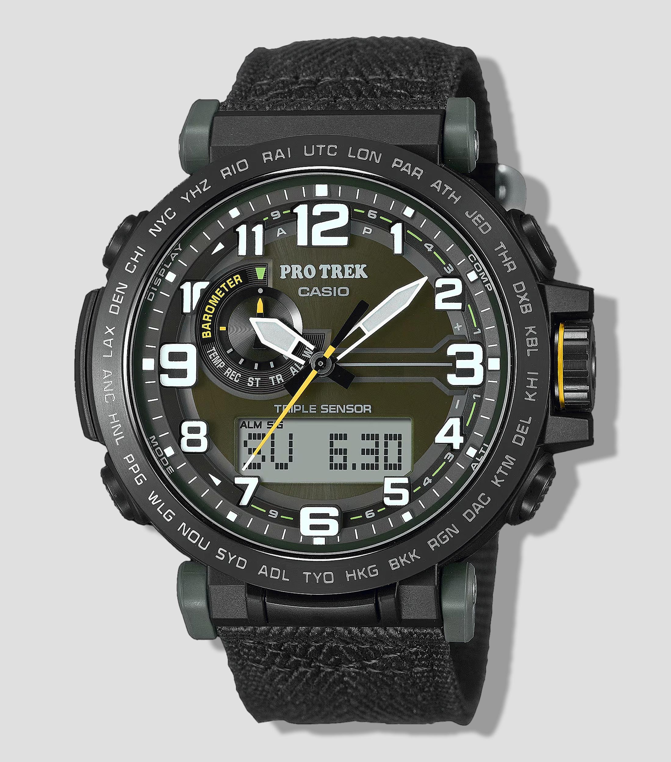 Reloj para Hombre Pro Trek deportivo negro