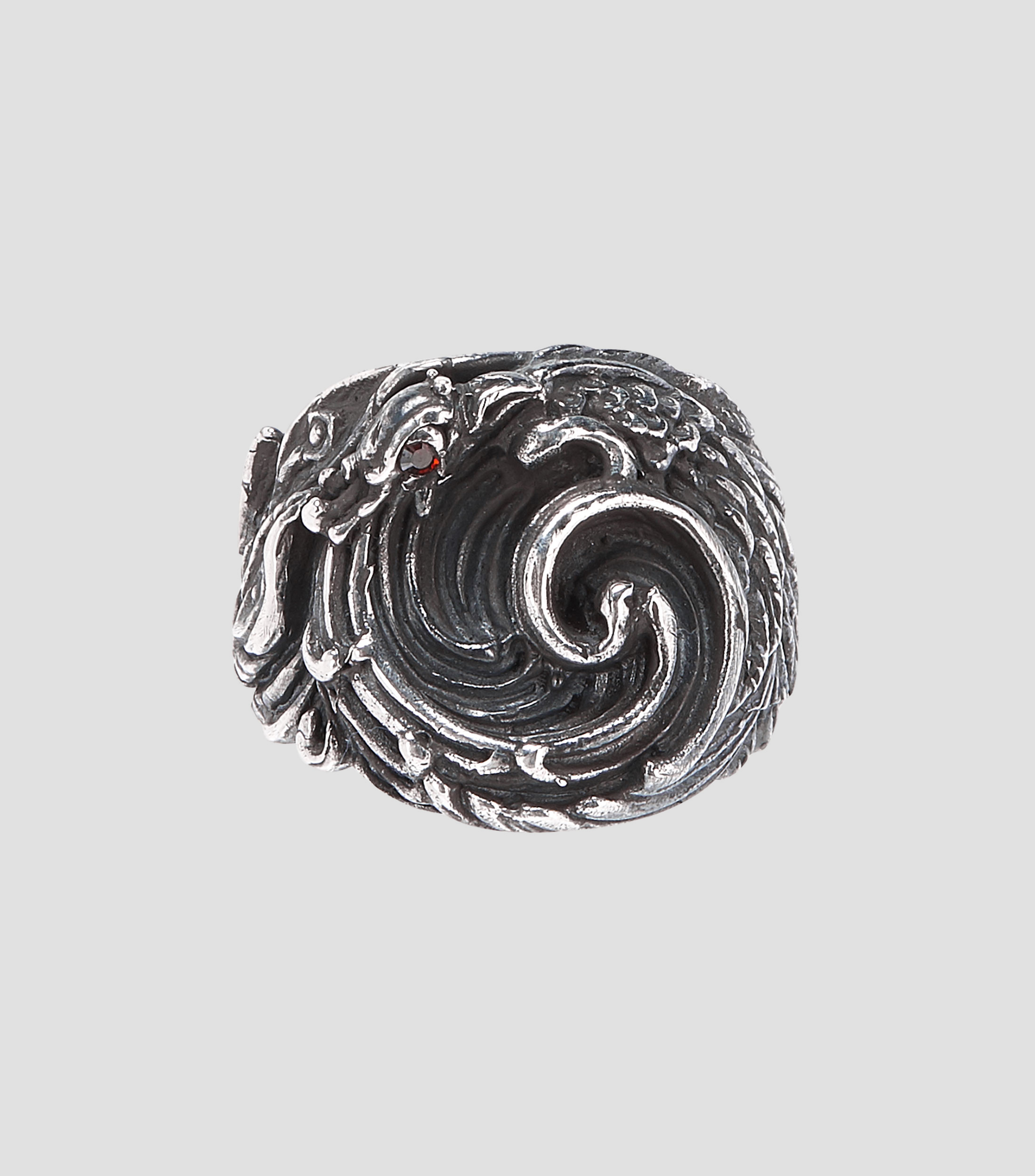 Anillo Fenix Bird en plata Hombre