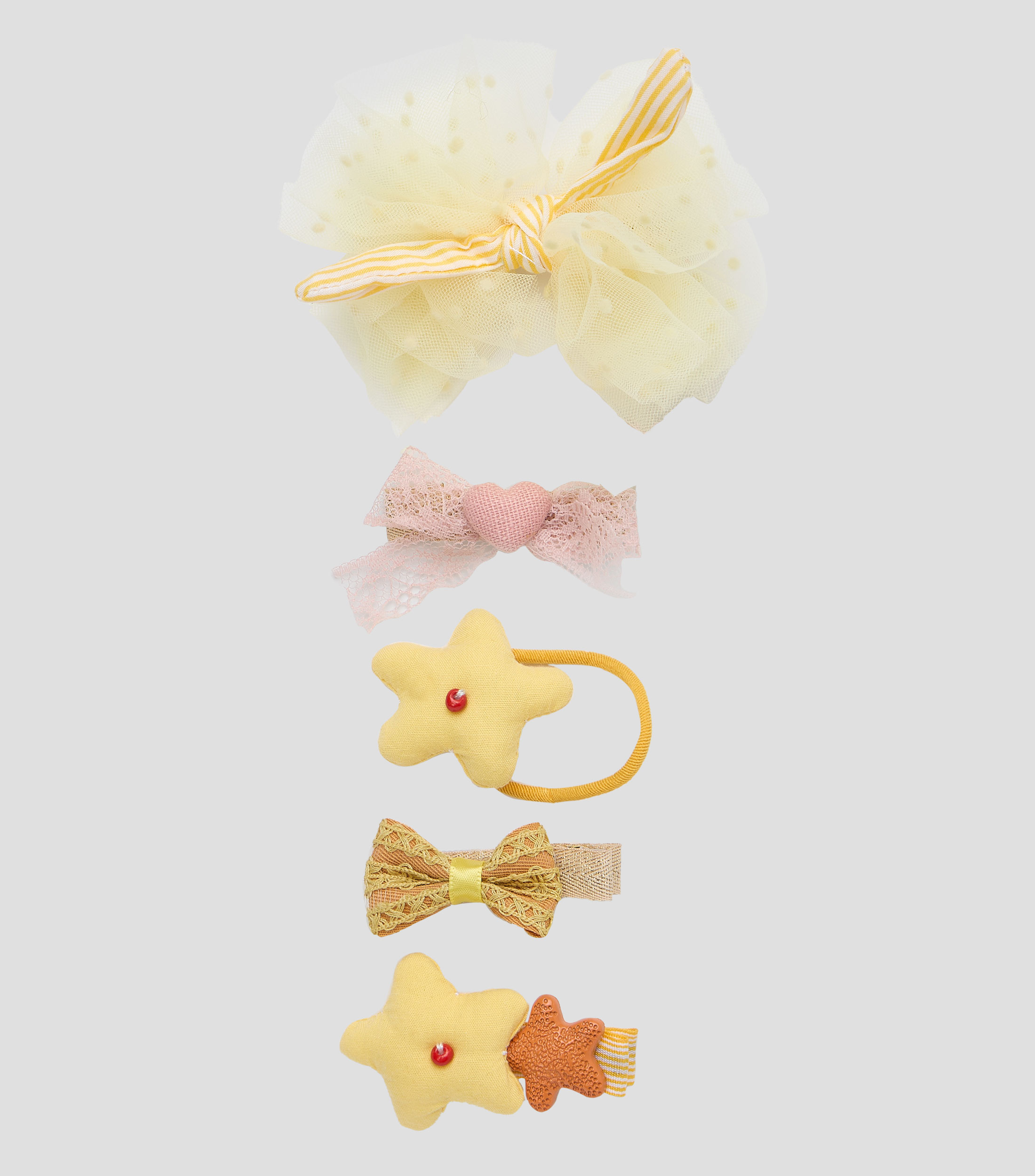 Set 5 Broches para cabello Nina