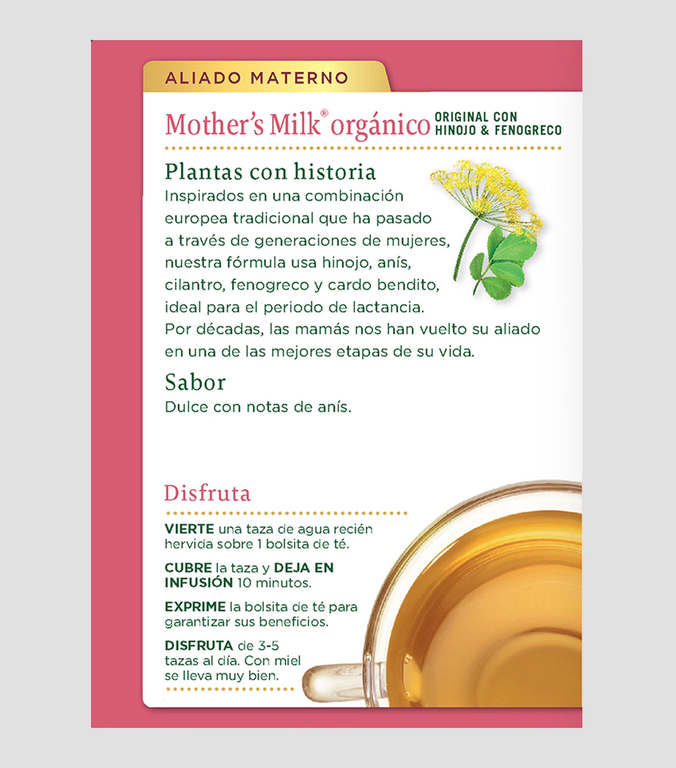 Té para la Lactancia Mother's Milk, 28 g