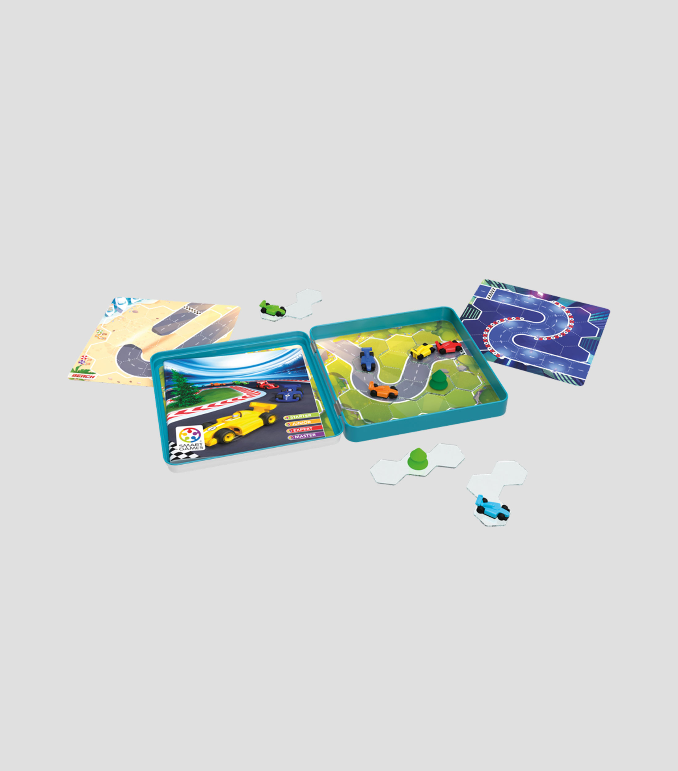 Pole Position Caja de Metal: Juego de Lógica