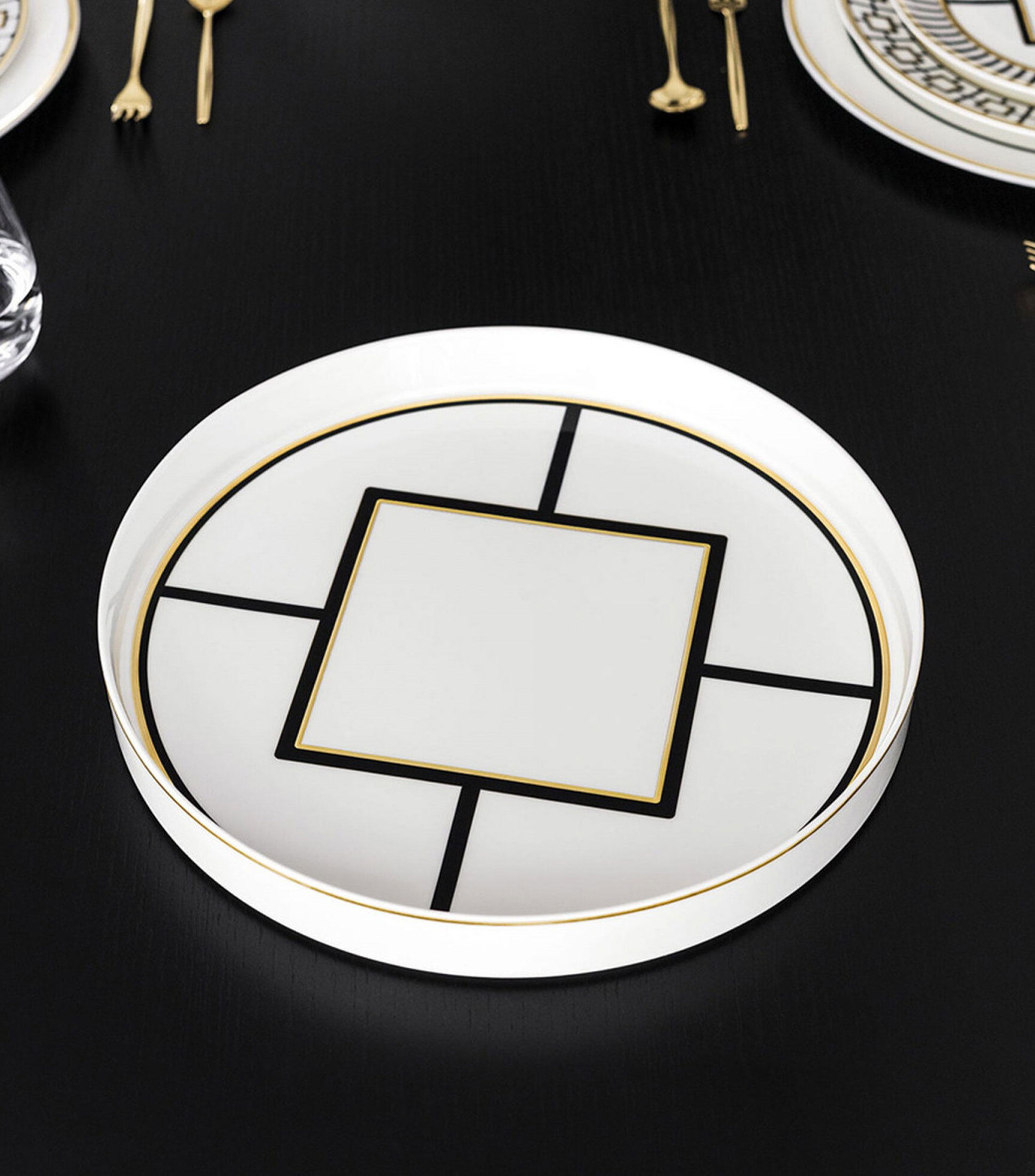 Plato para servir Metro Chic Gifts en porcelana