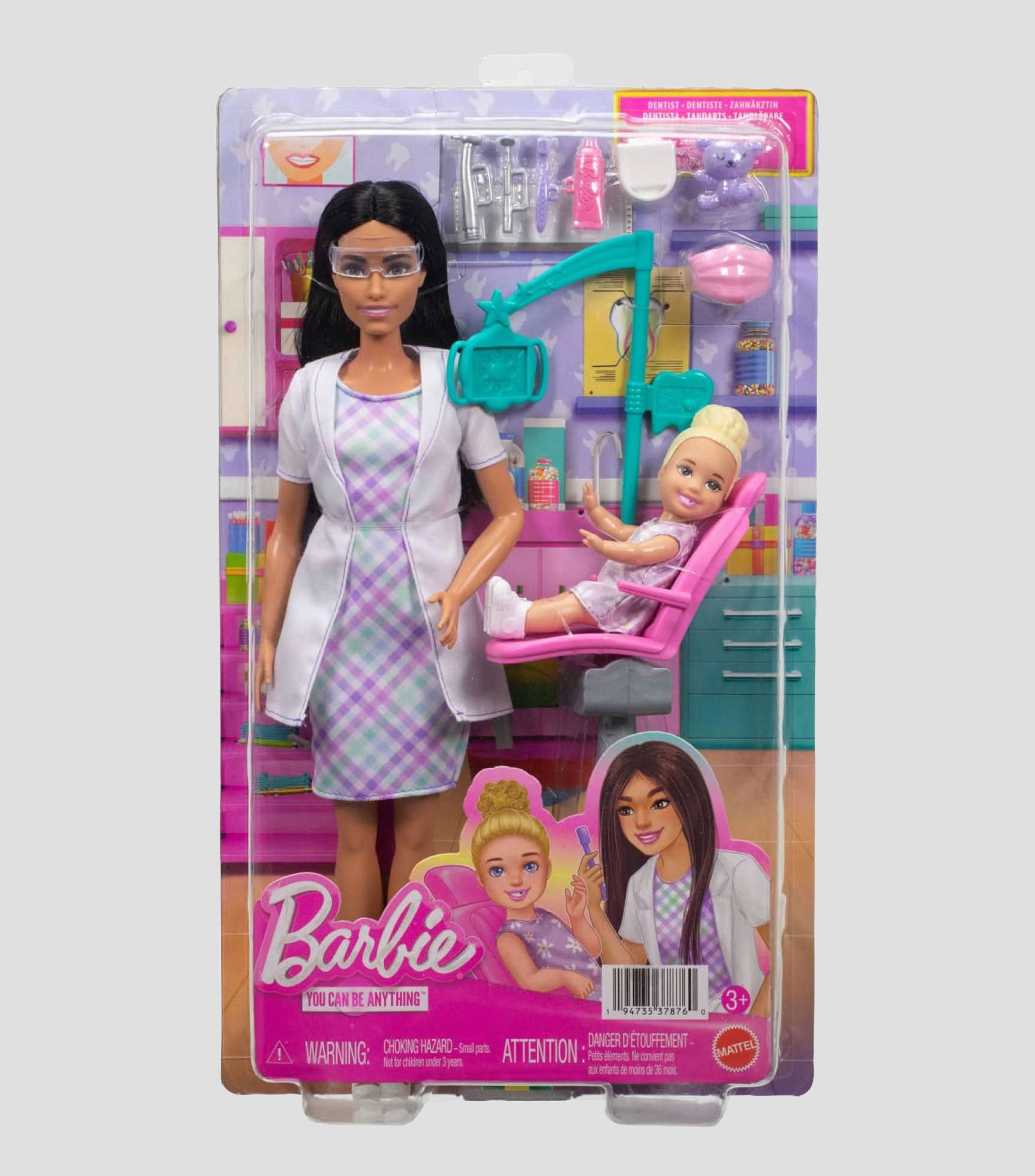 Barbie Set de Juego Dentista de Bebés
