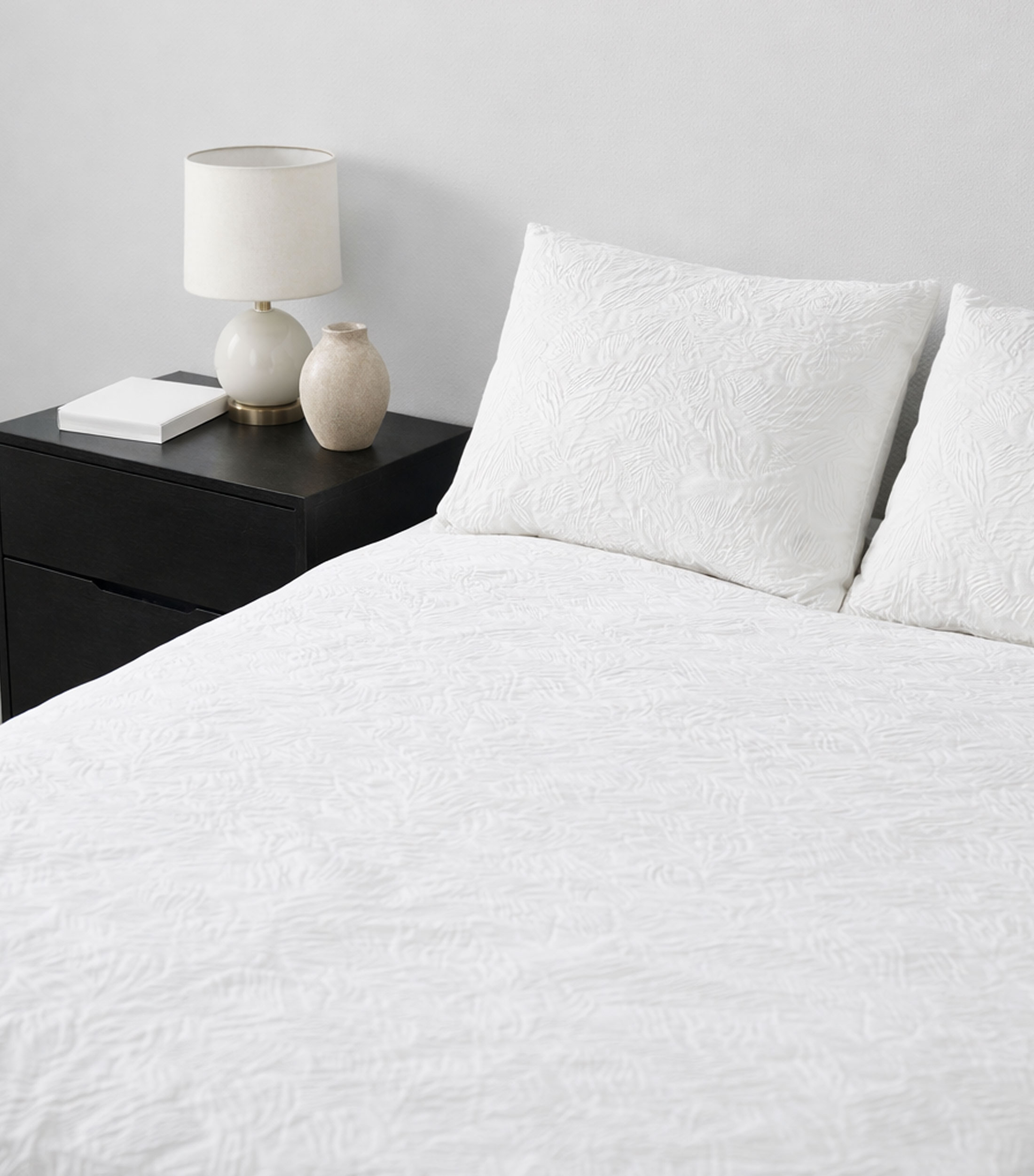 Funda para duvet Matrimonial/Queen Size Alvar blanco
