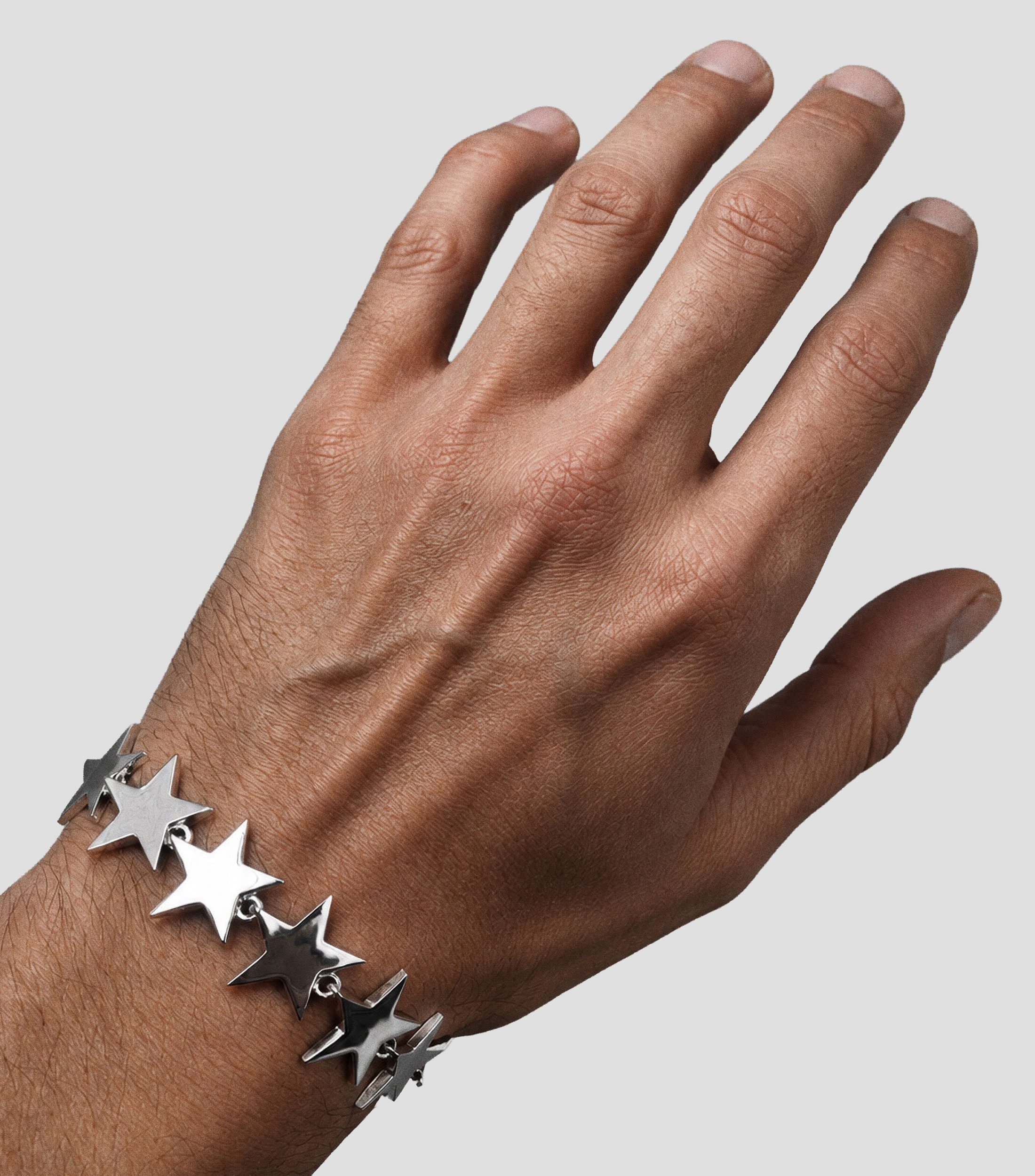 Pulsera Constelación en Plata Unisex