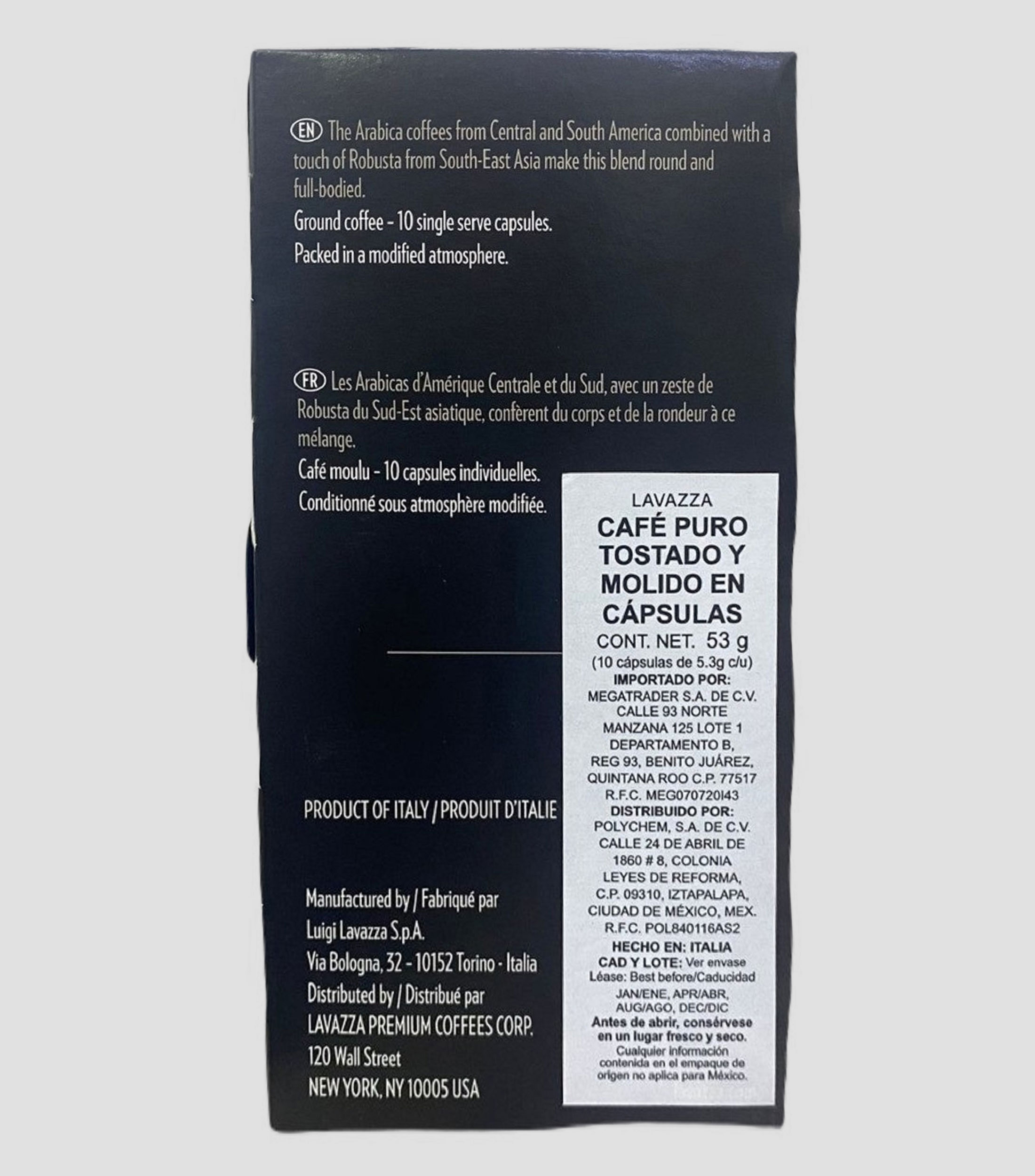 Capsulas de Cafe Espresso Deciso, 10 Piezas