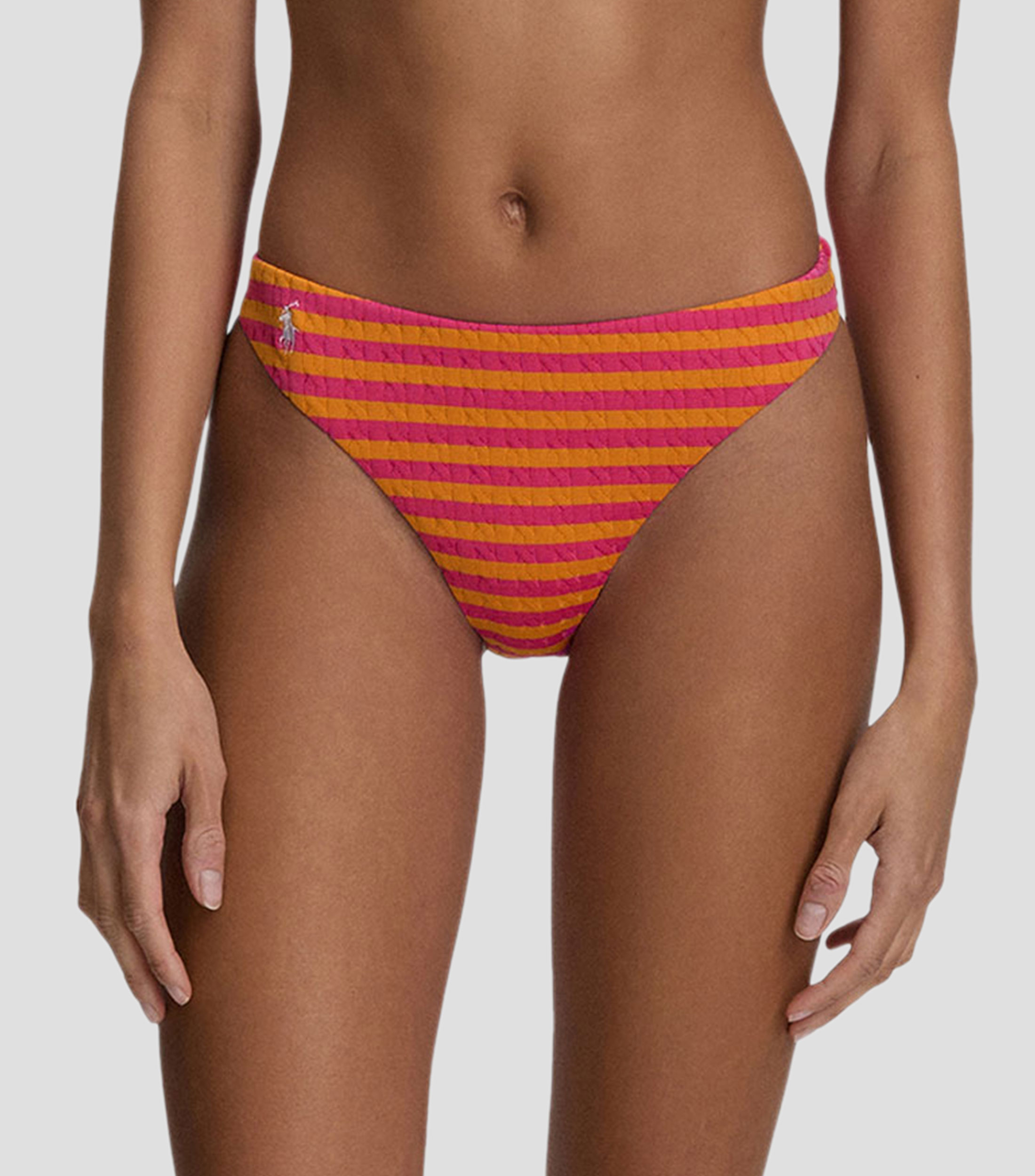 Bikini bottom a rayas Mujer