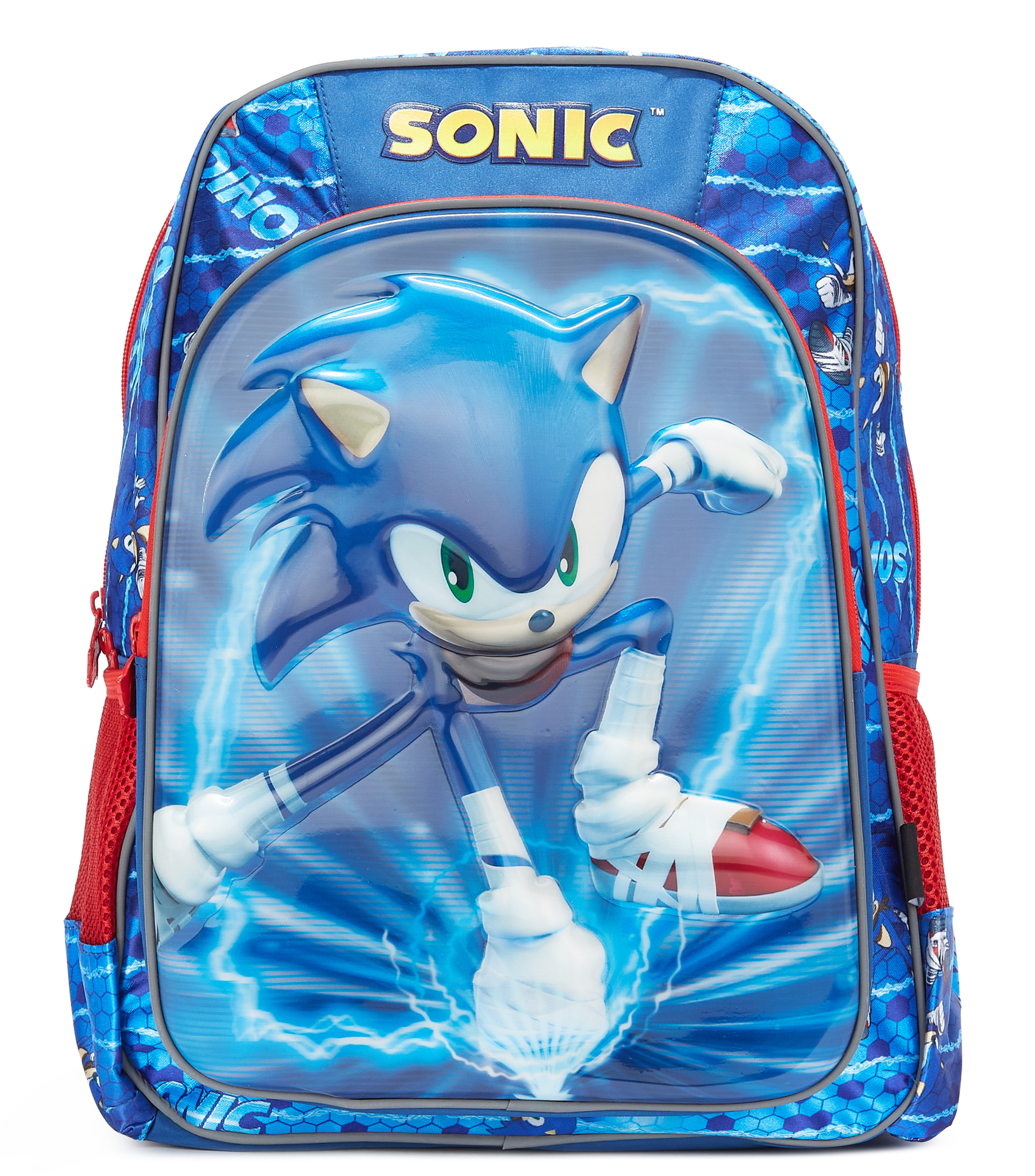 Sonic The Hedgehog Mochila Escolar Para Niños 4 