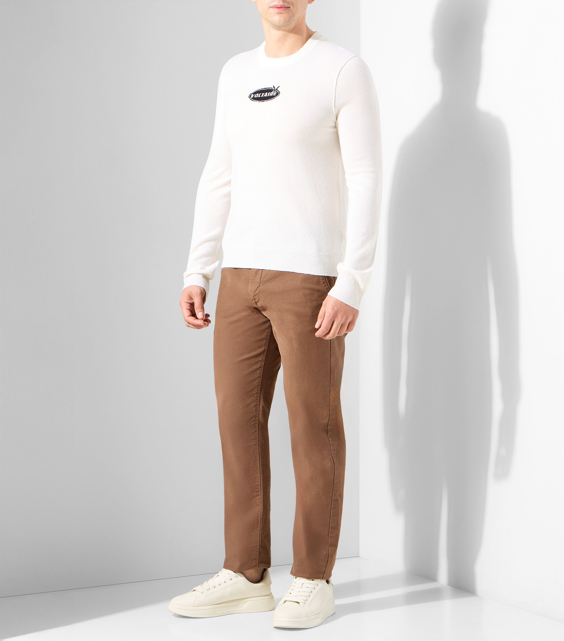 Suéter cuello redondo Hombre