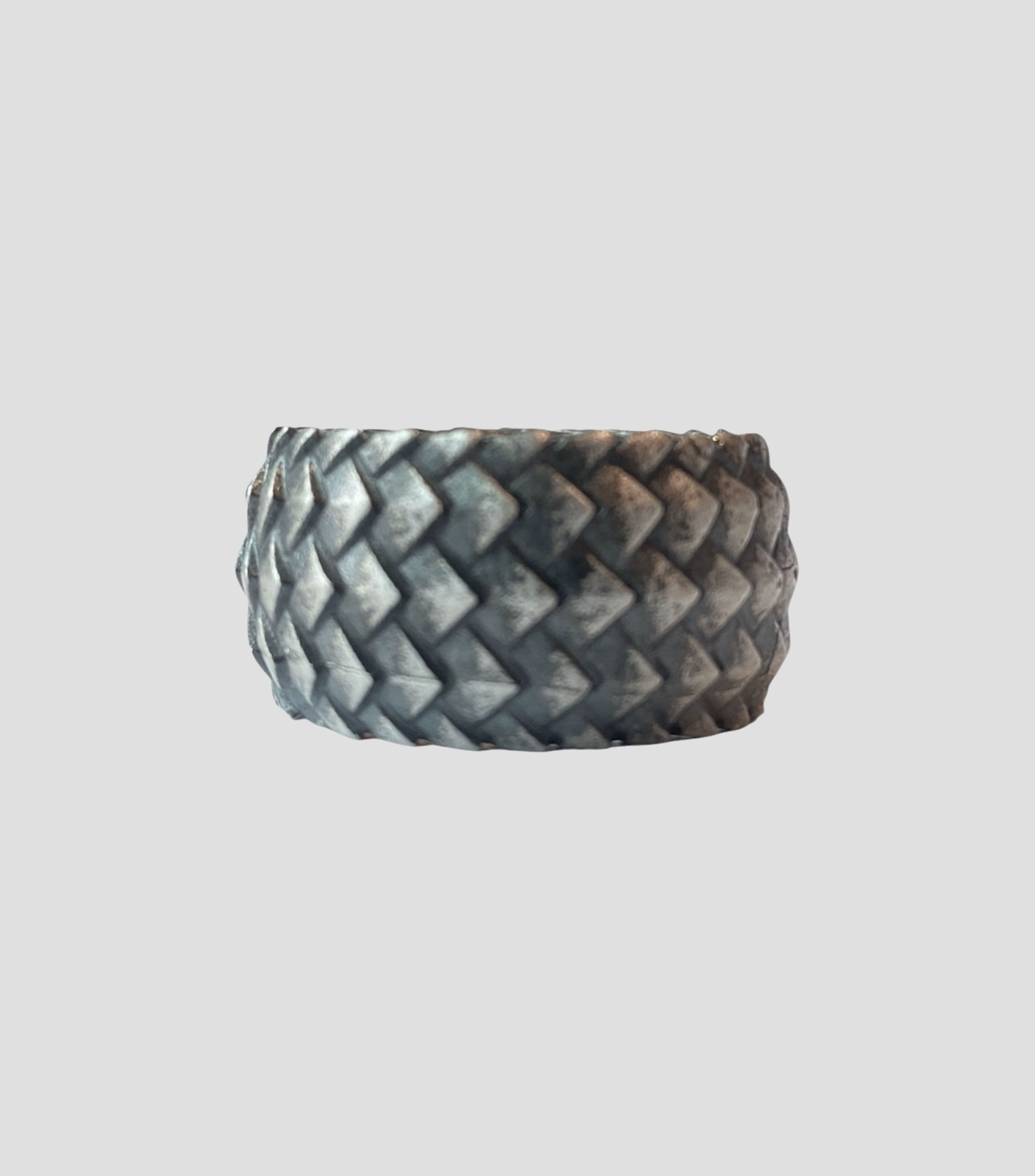 Anillo en Plata .925 Viper Skin Wide Unisex