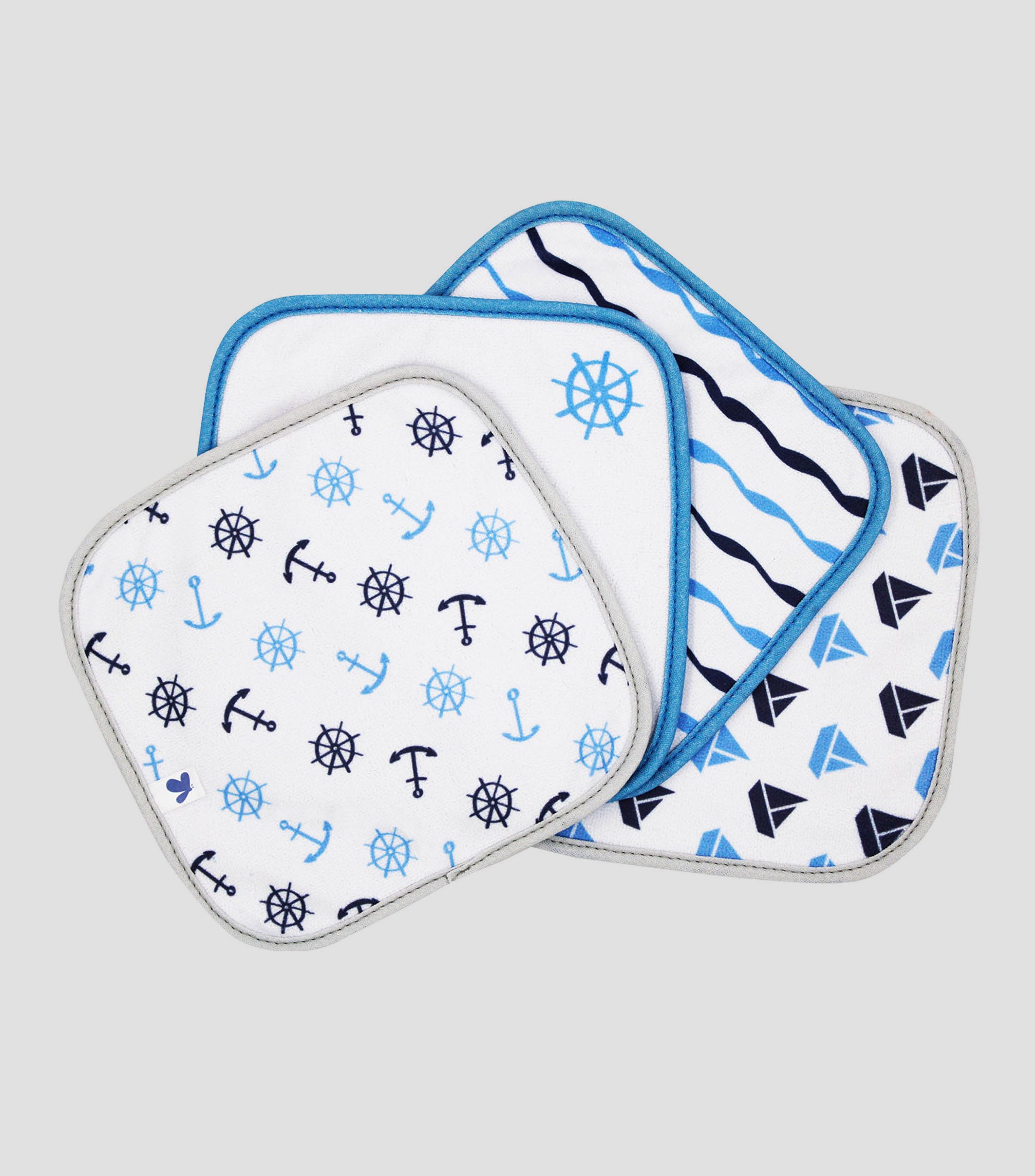 Set de 4 toallitas faciales Bebé