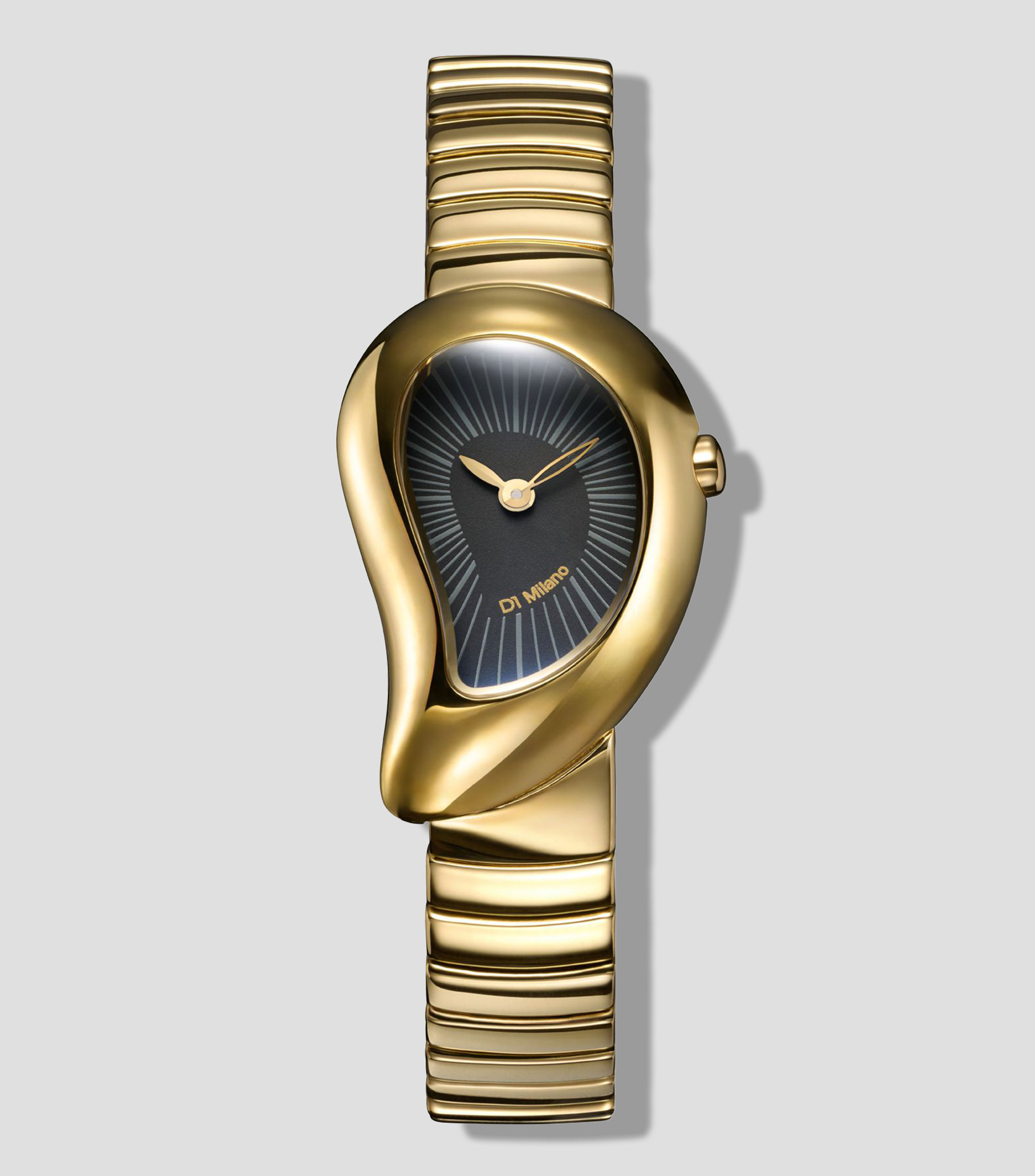 Reloj Unisex Drop De vestir Dorado