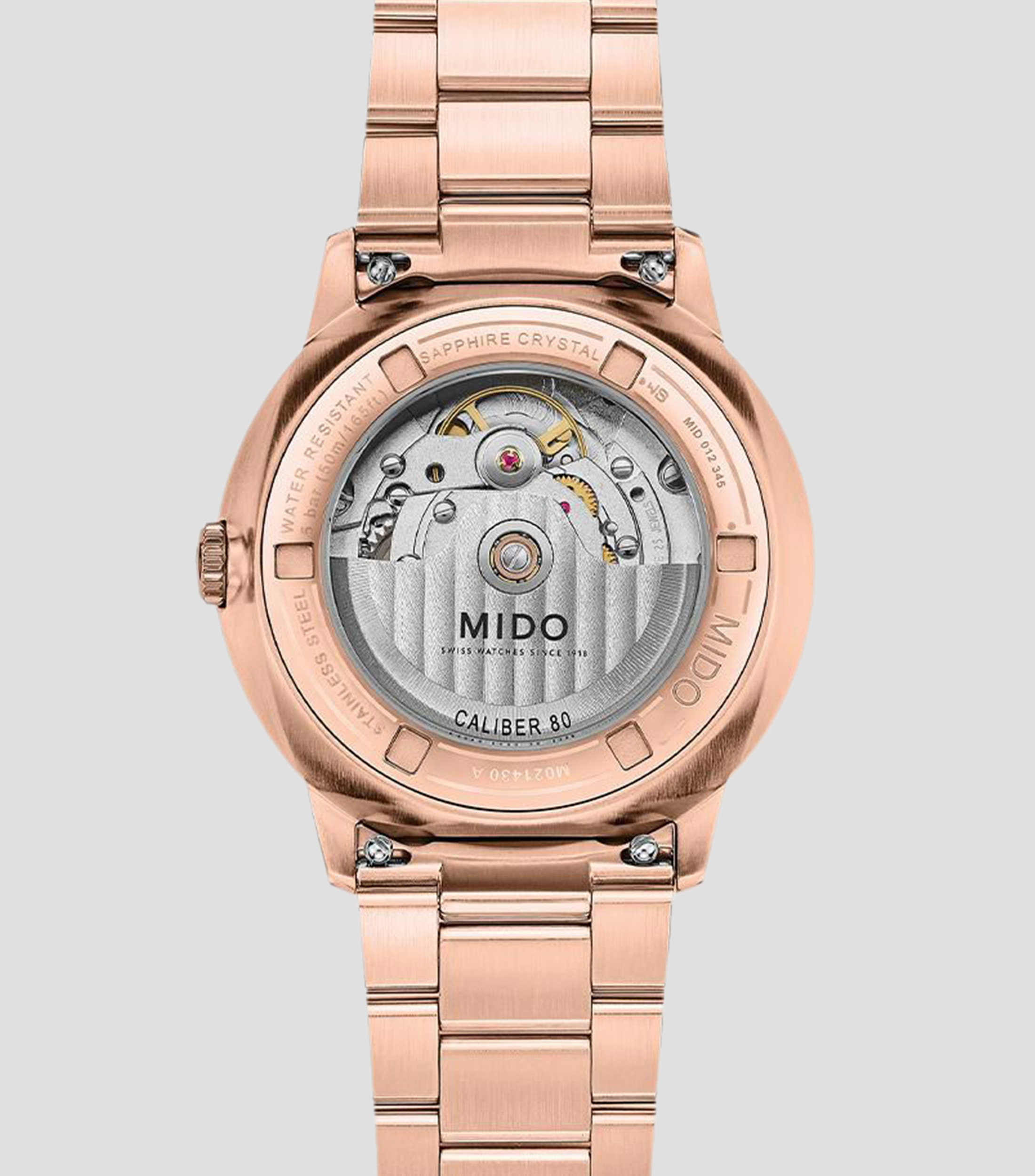 Reloj Hombre Commander casual Oro rosa