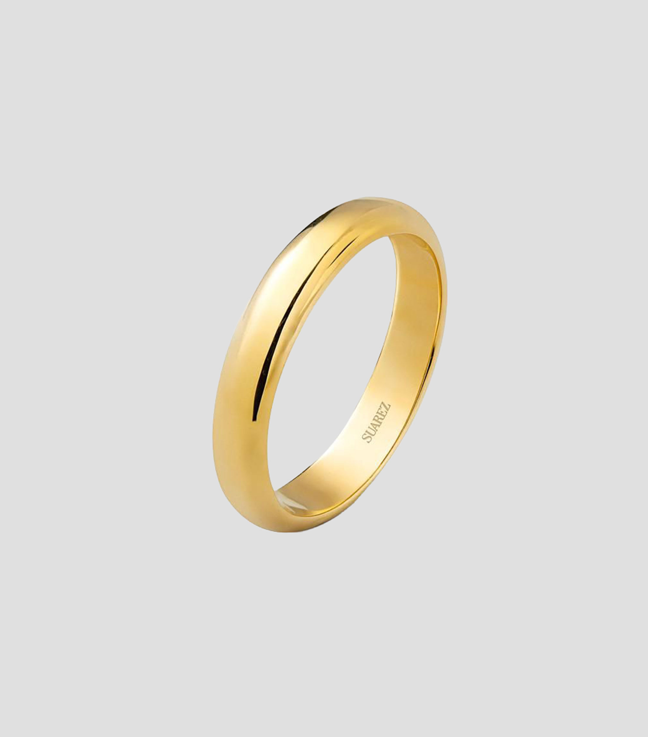 Anillo de compromiso en oro amarillo Mujer