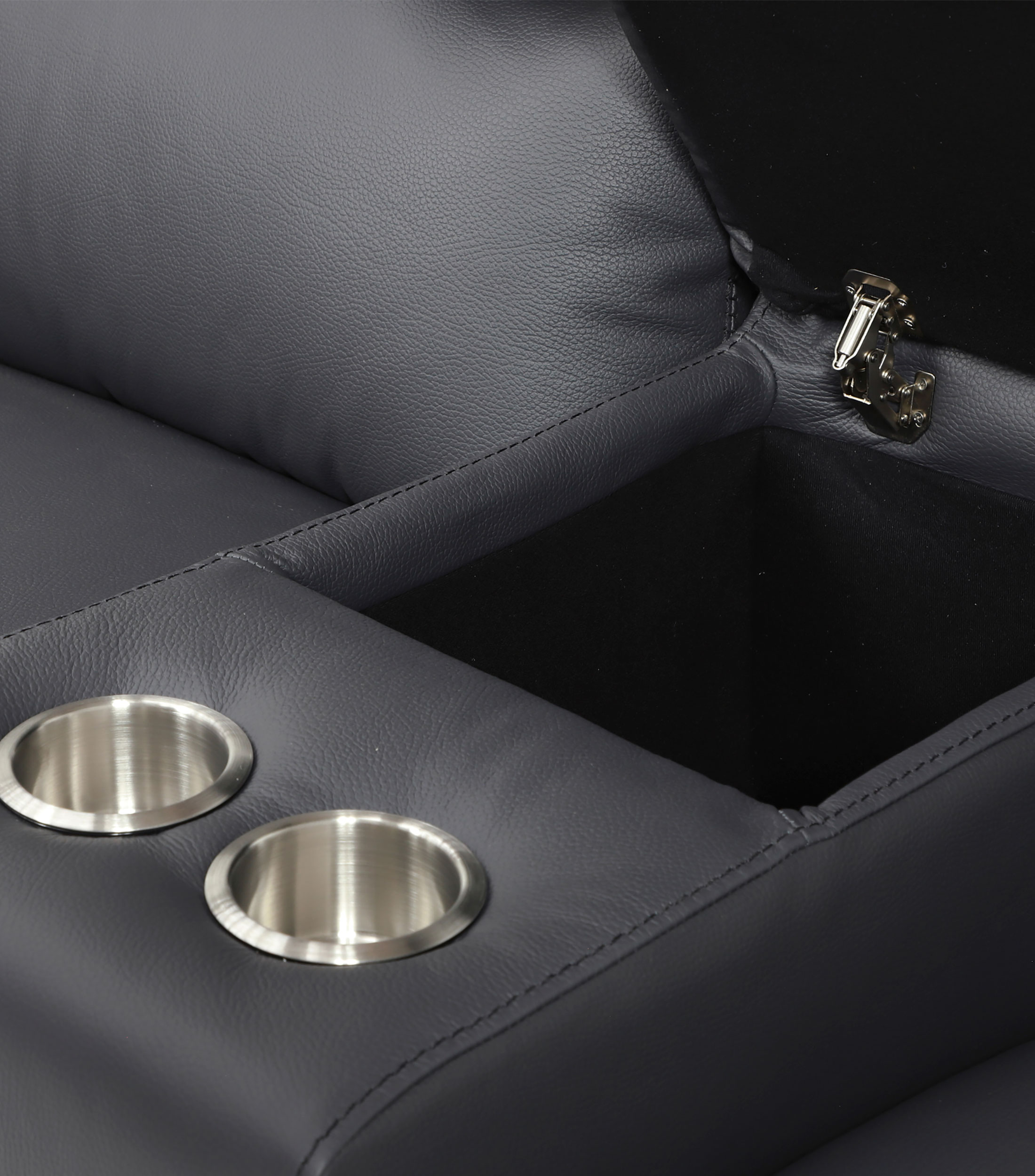 Sala Modular Reclinable Napa con Sonido en Piel