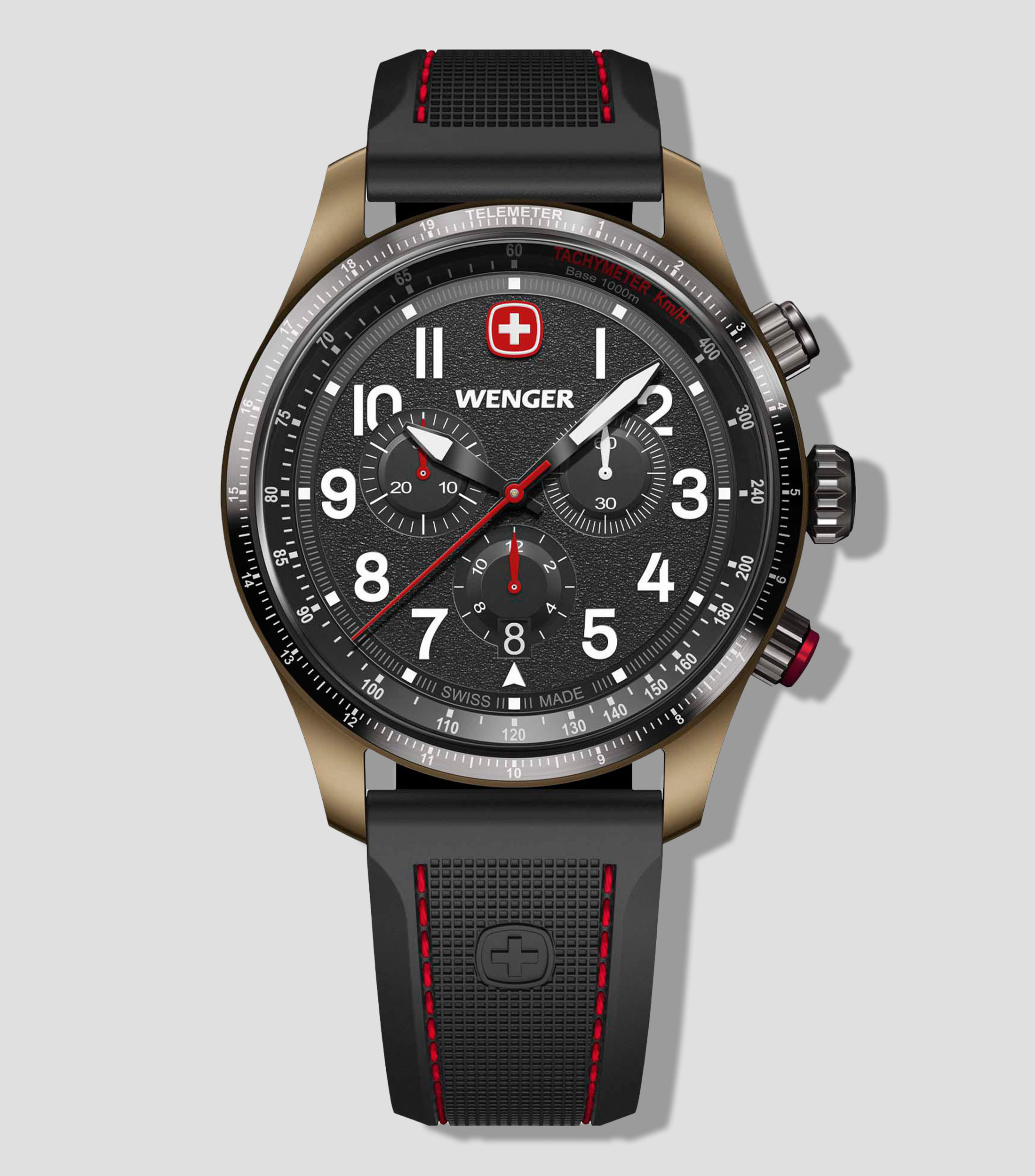 Reloj para Hombre Terragraph Chrono Deportivo Bronce, Negro
