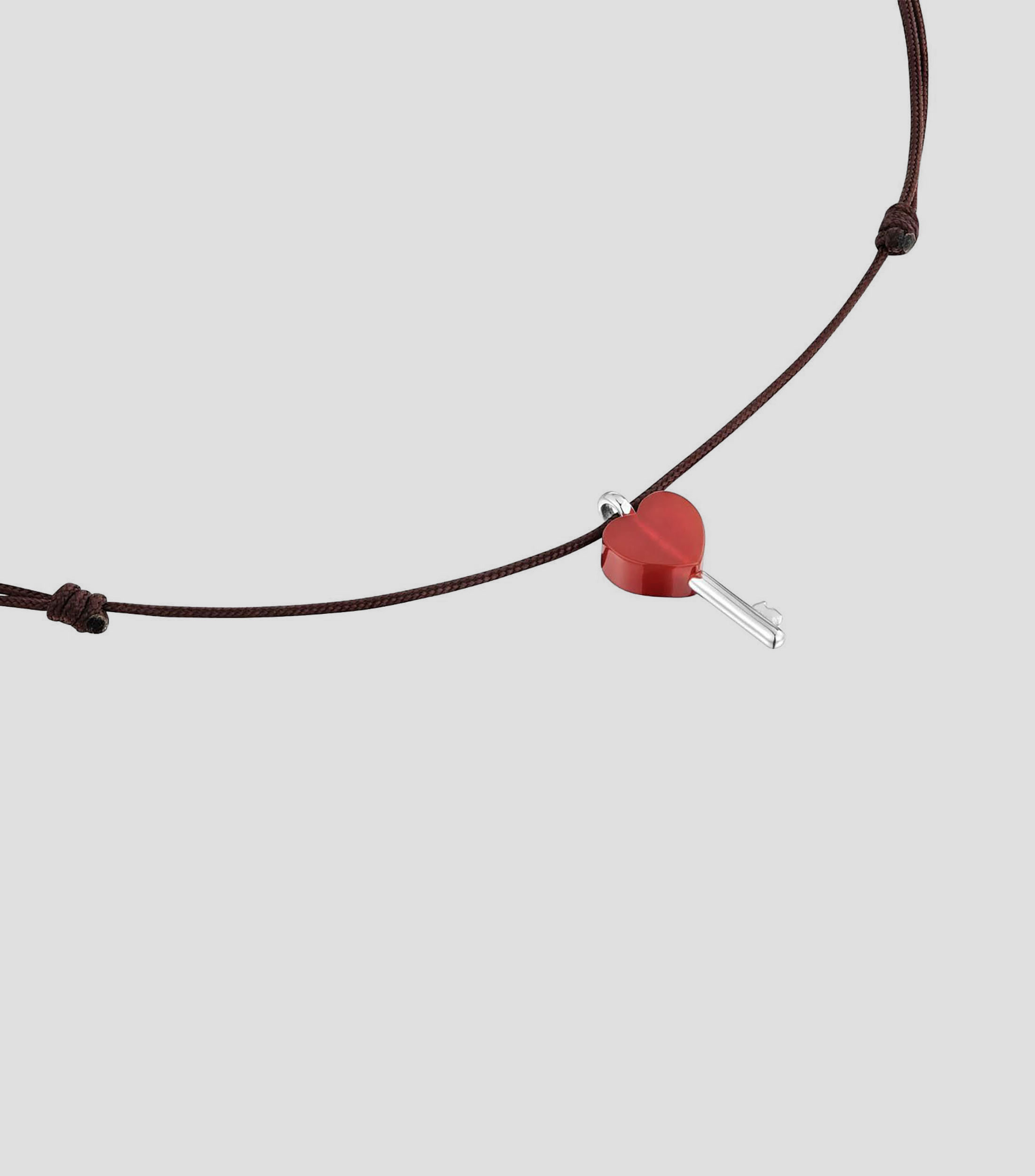 Collar Unlock con corazón Mujer
