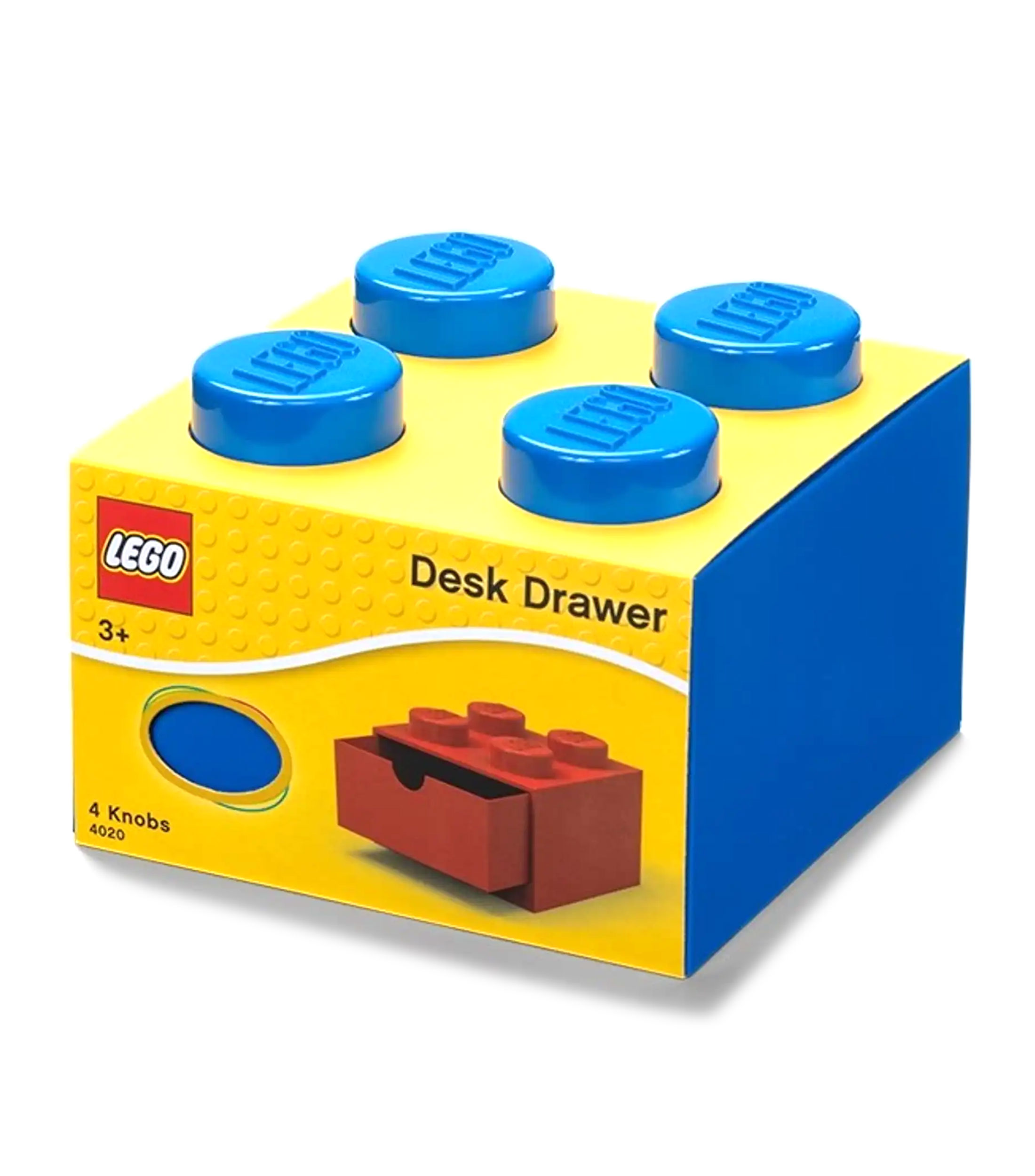 Lego desk drawer 4 espigas azul