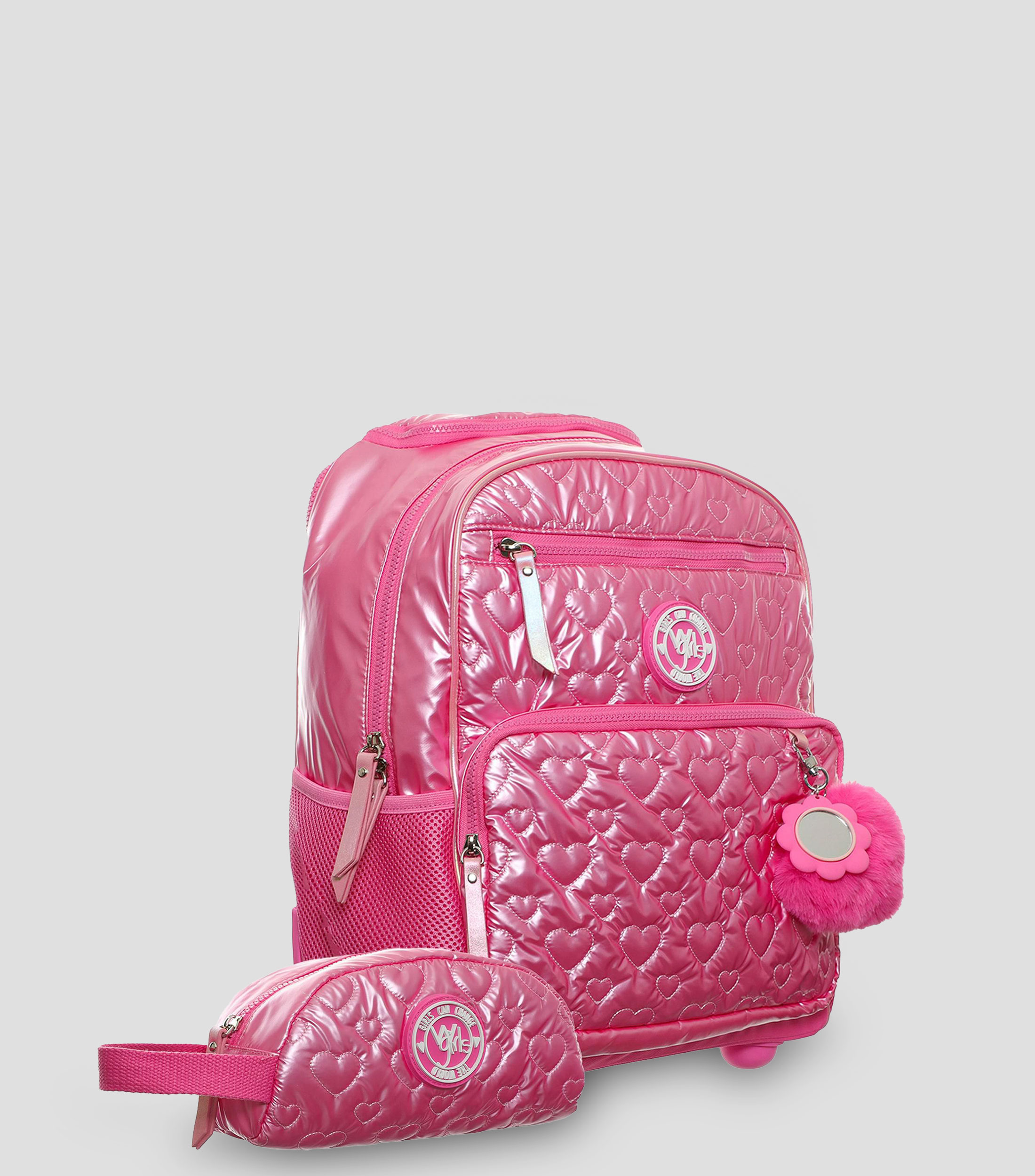 Set de Mochila Escolar con ruedas Niña