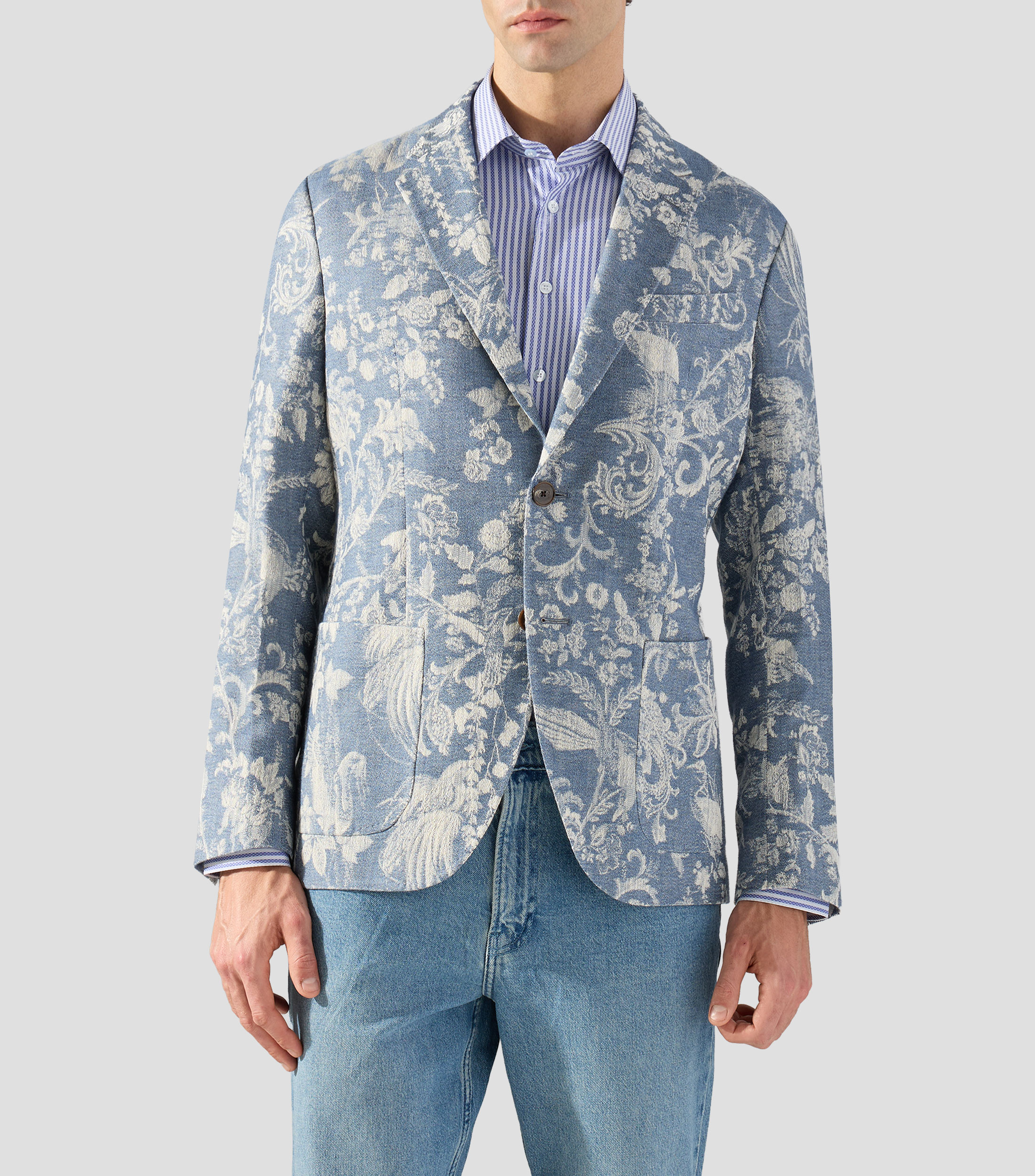 Blazer estampado Hombre