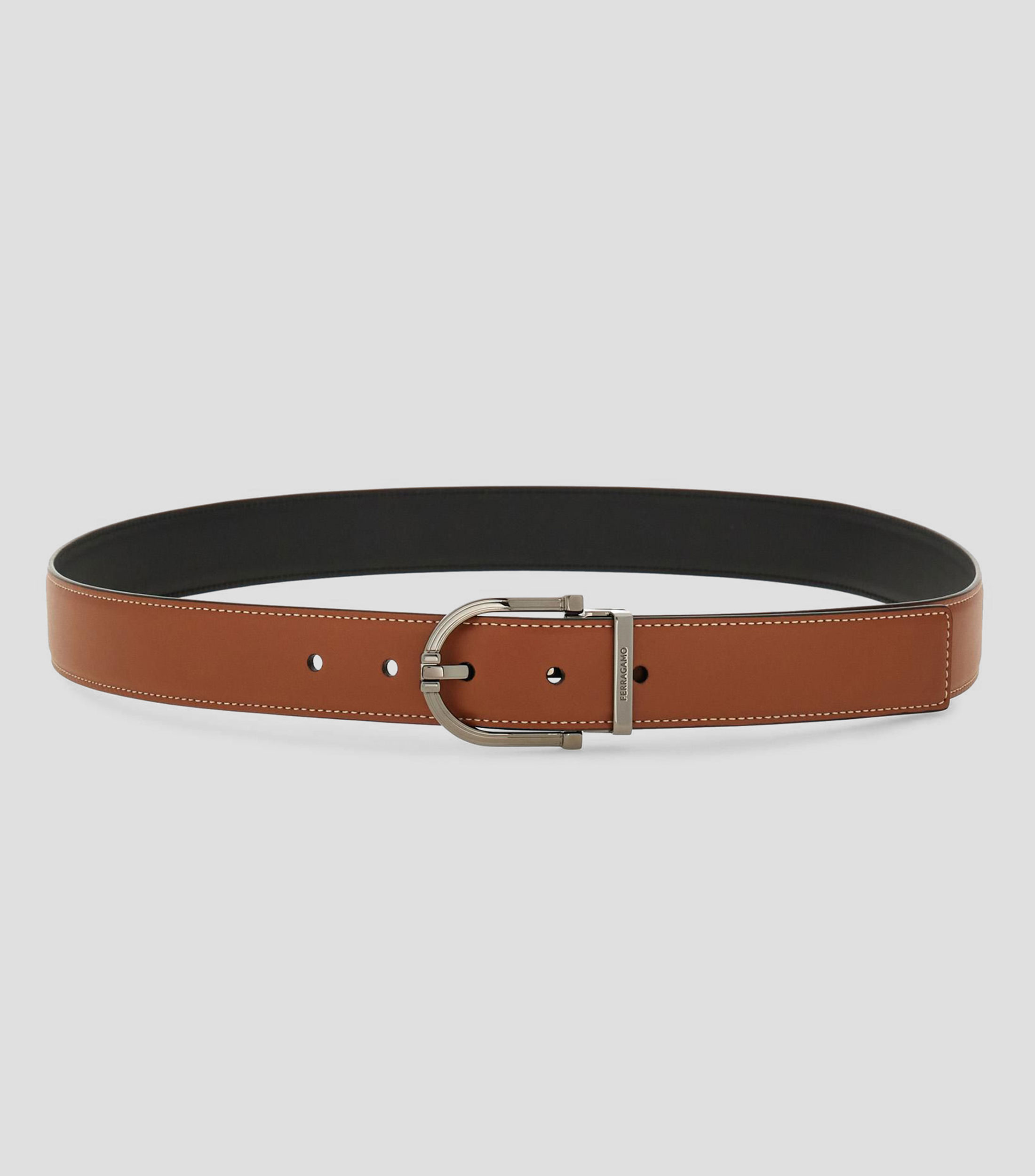 Cinturón reversible y ajustable Hombre
